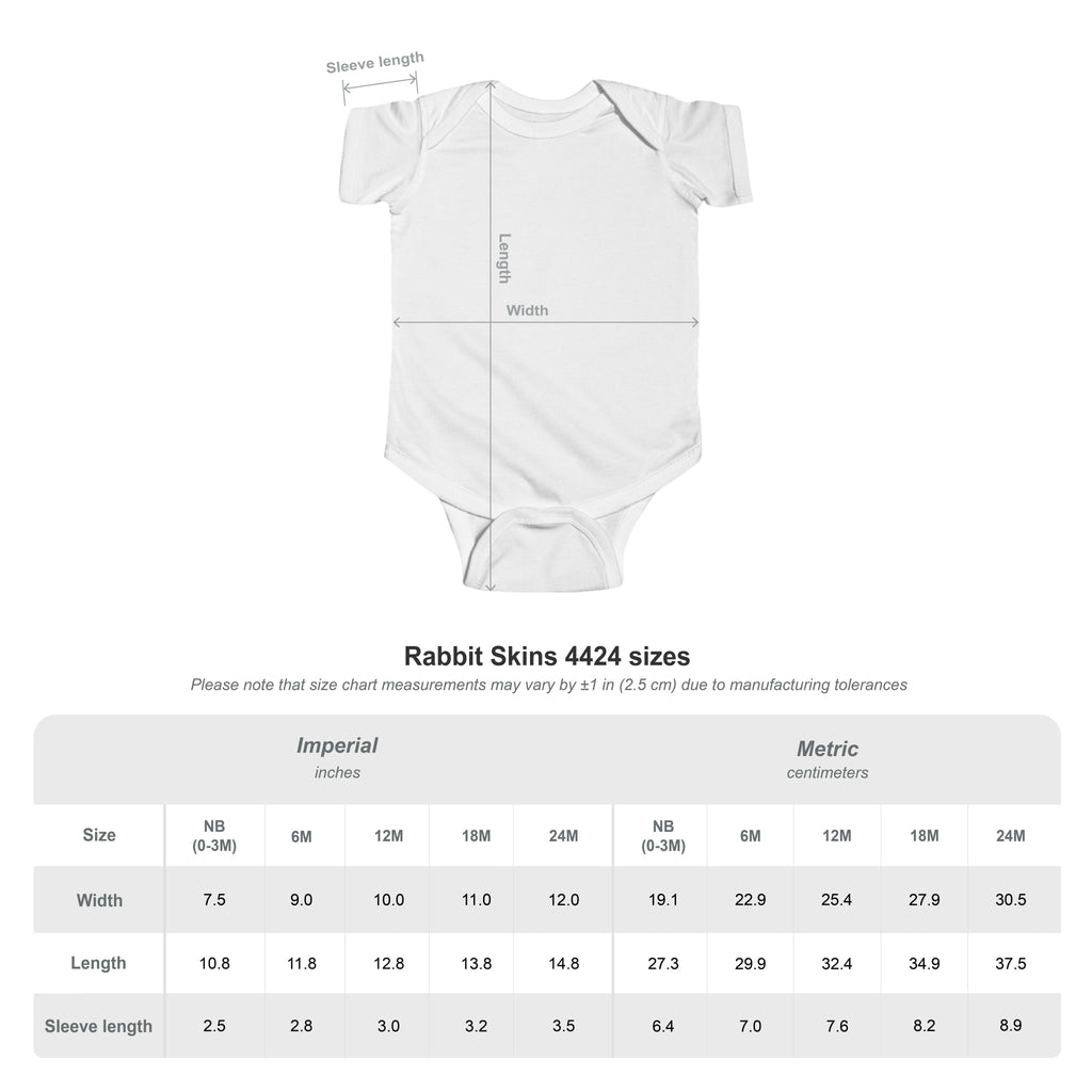 Little Vi Infant Bodysuit “Zoe Life”