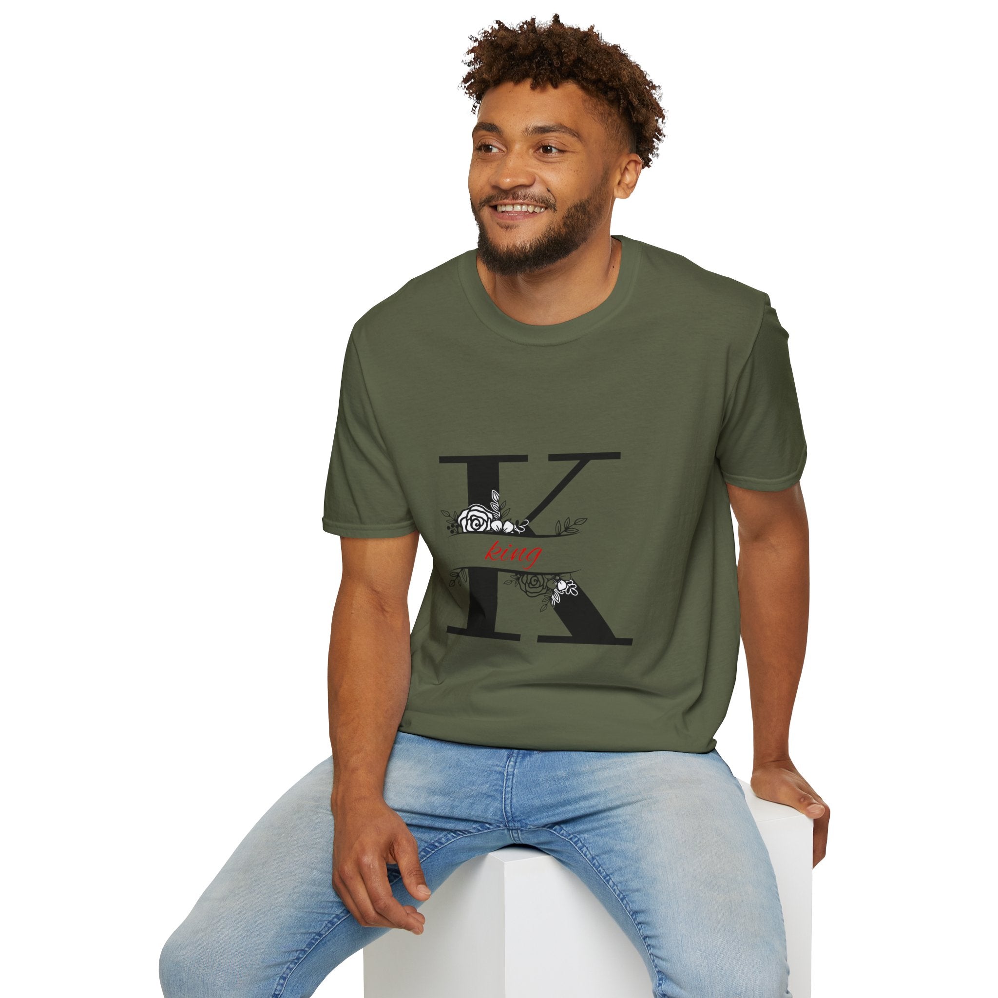 Men’s Vi-Top — 'K' with King Script Design
