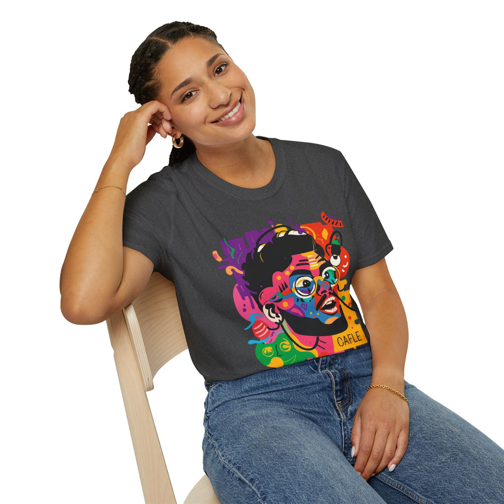 Vi-Top - Colorful Pop Art Portrait – 'CAFLÉ'