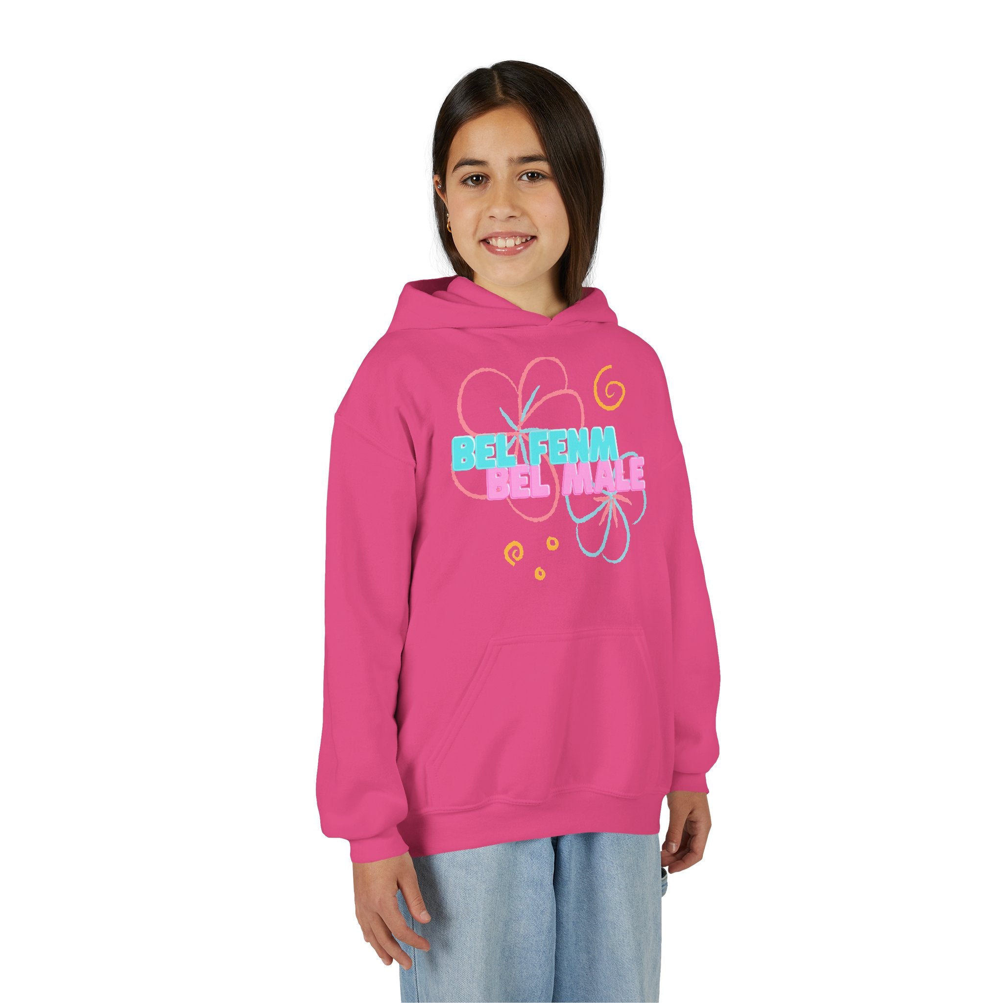 Little Vi Vi-Hoodie — 'Bel Fenm, Bel Male’