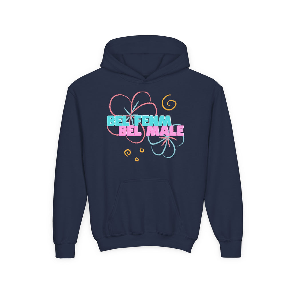 Little Vi Vi-Hoodie — 'Bel Fenm, Bel Male’