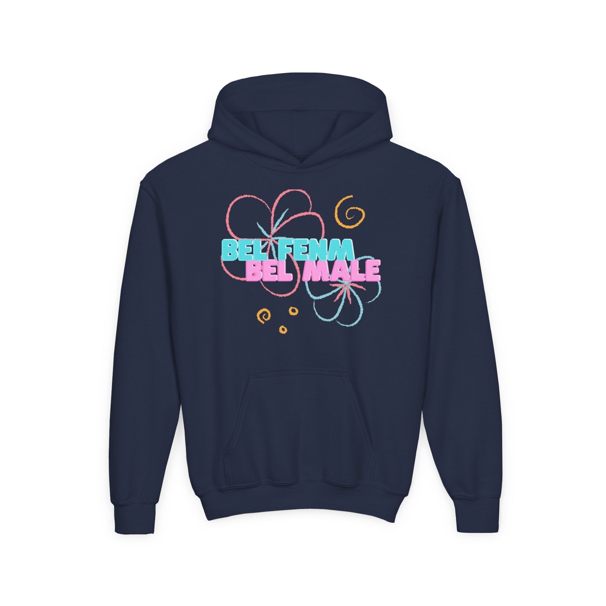 Little Vi Vi-Hoodie — 'Bel Fenm, Bel Male’