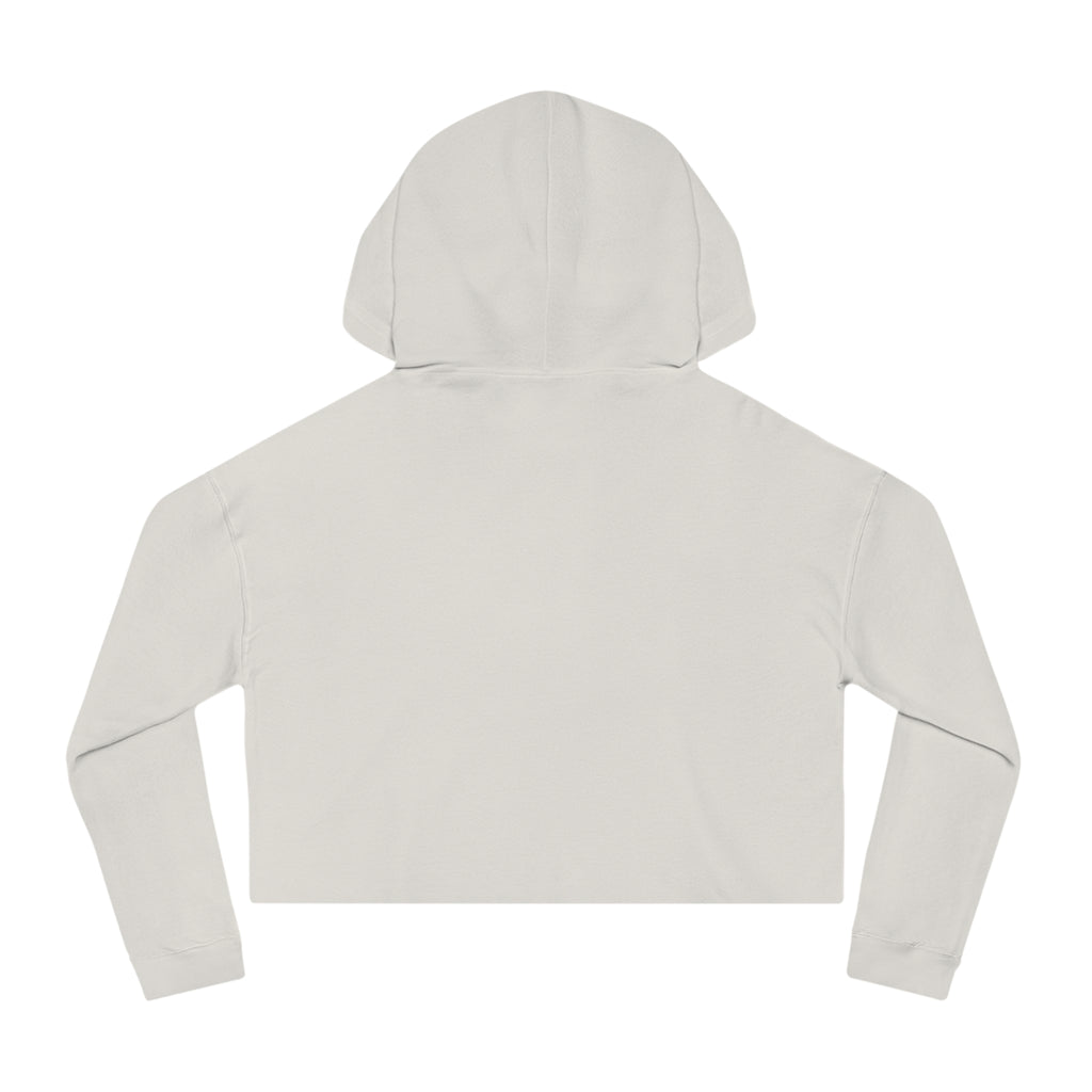 Crop Vi-Hoodie — "Bel Famm Bel Malé" Pastel Floral Graphic