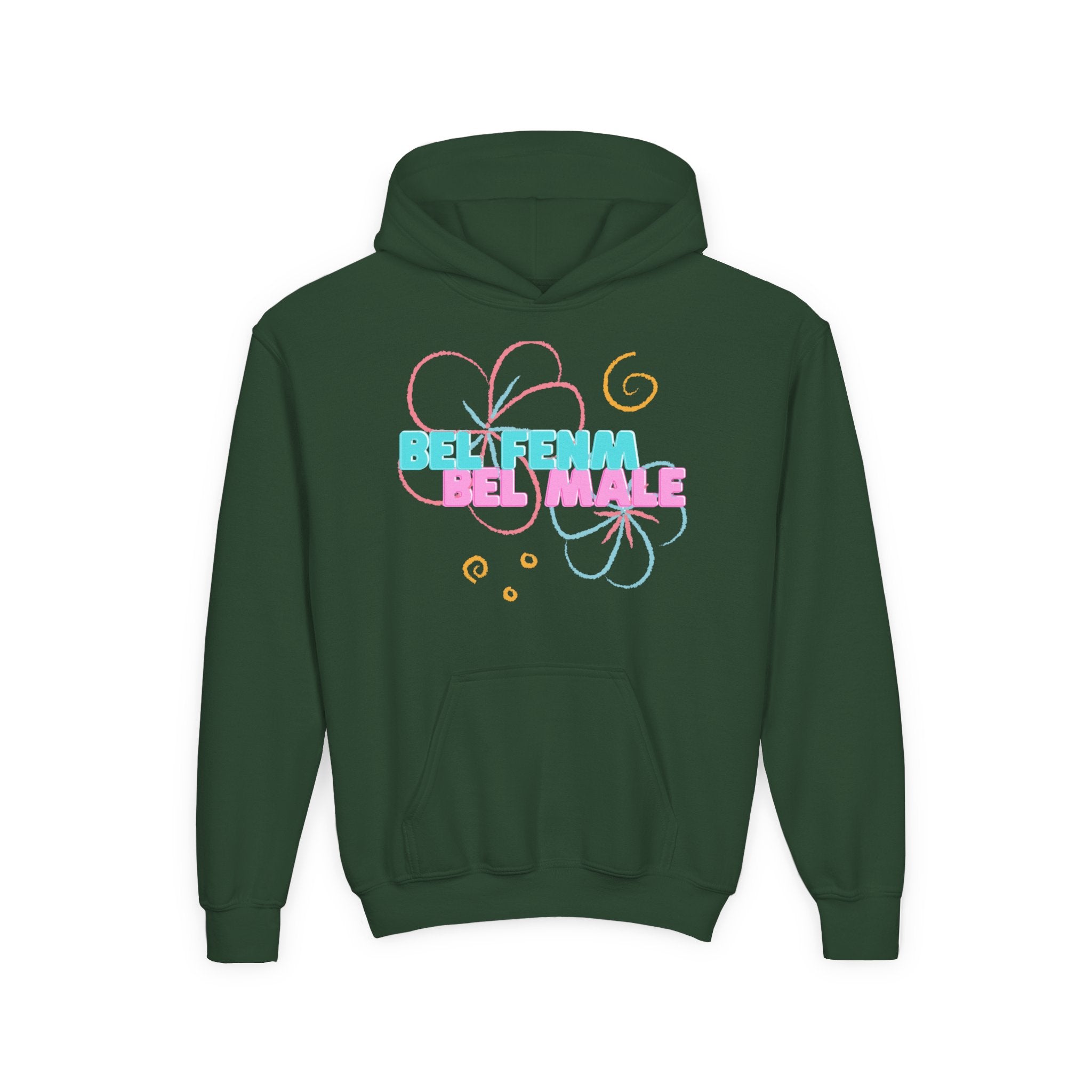 Little Vi Vi-Hoodie — 'Bel Fenm, Bel Male’