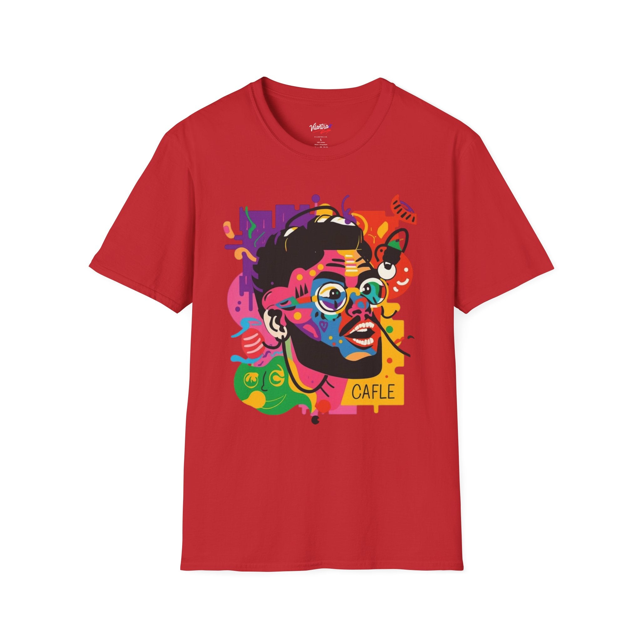 Vi-Top - Colorful Pop Art Portrait – 'CAFLÉ'
