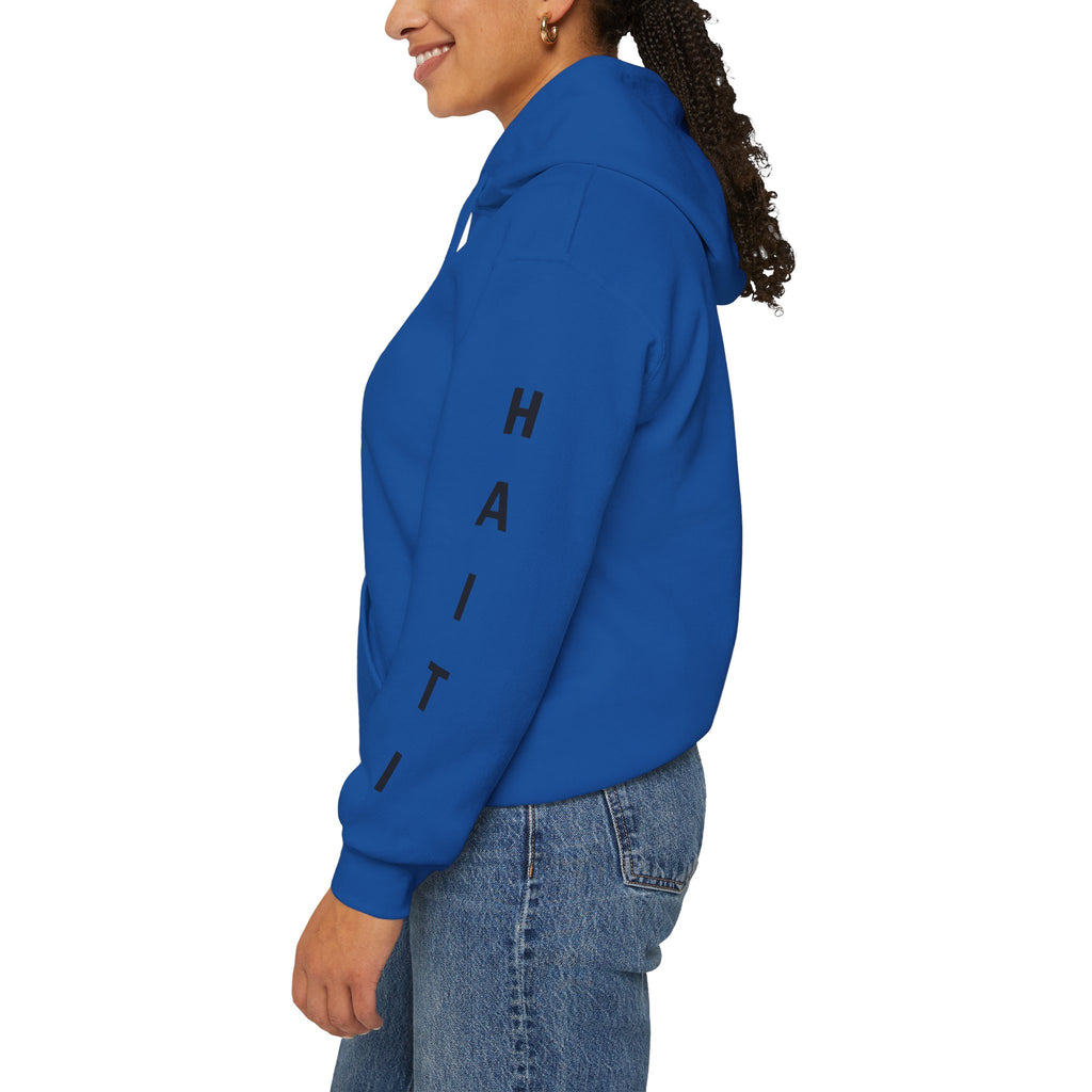 Vi-Hoodie Haiti Brazil Flag Hoodie — "Estamos Aqui!!! Nou La!!!!!"