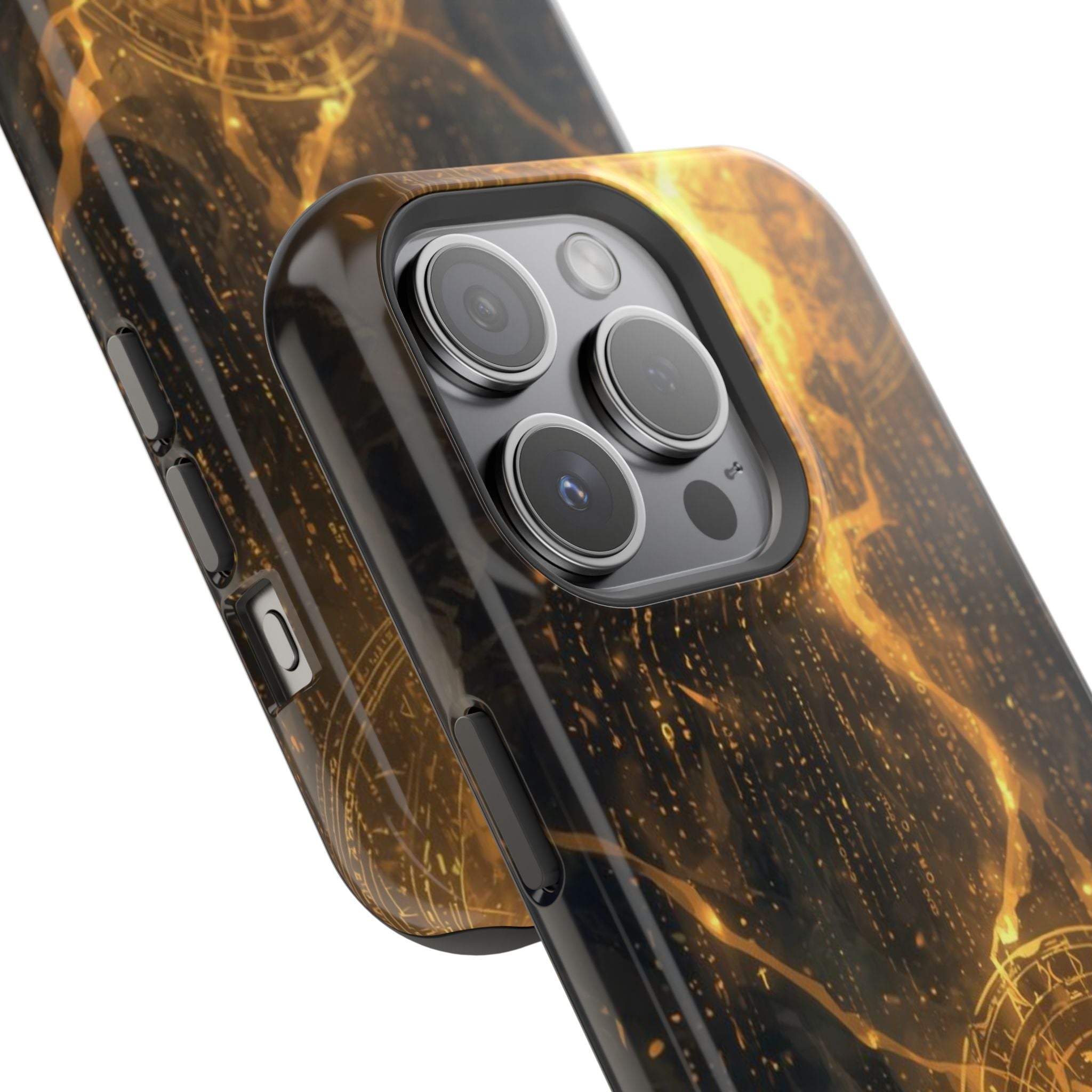 Vi-Anime Phone Case — Fantasy Mage Sigil Impact-Resistant Armor