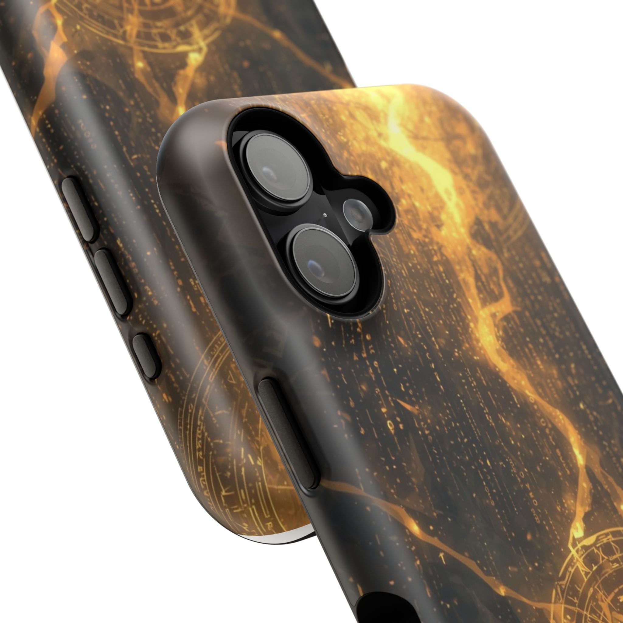 Vi-Anime Phone Case — Fantasy Mage Sigil Impact-Resistant Armor