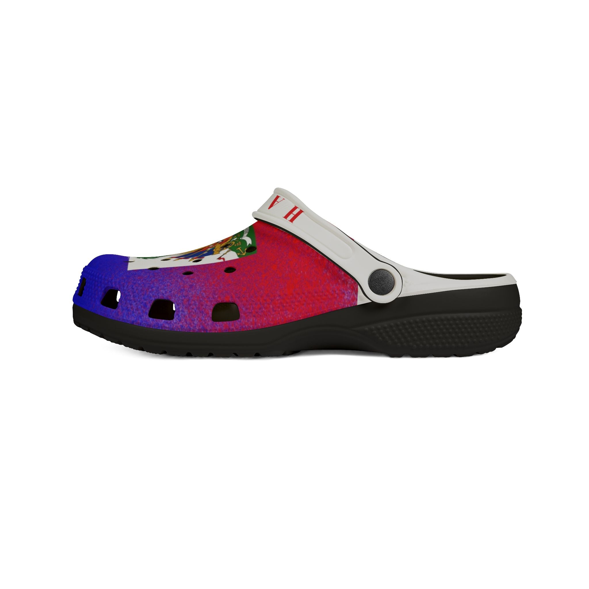 Haiti Flag EVA Foam Clogs – Lightweight Patriotic Garden Shoes