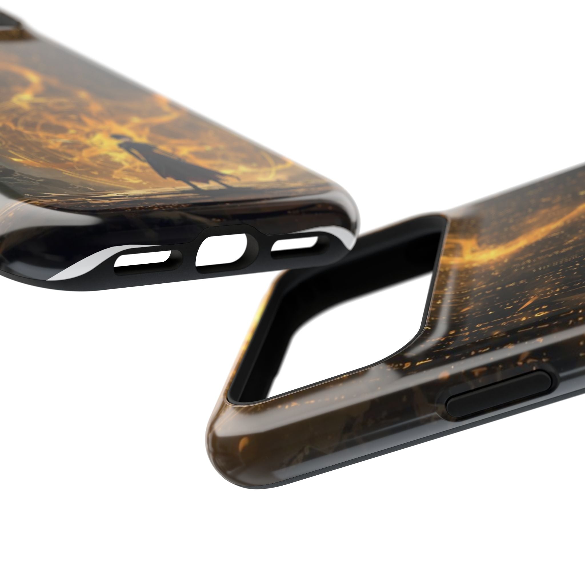 Vi-Anime Phone Case — Fantasy Mage Sigil Impact-Resistant Armor