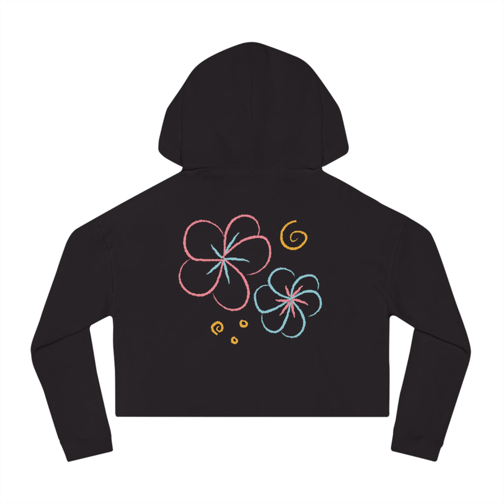 Crop Vi-Hoodie - "Bèl Fenm Bèl Malè