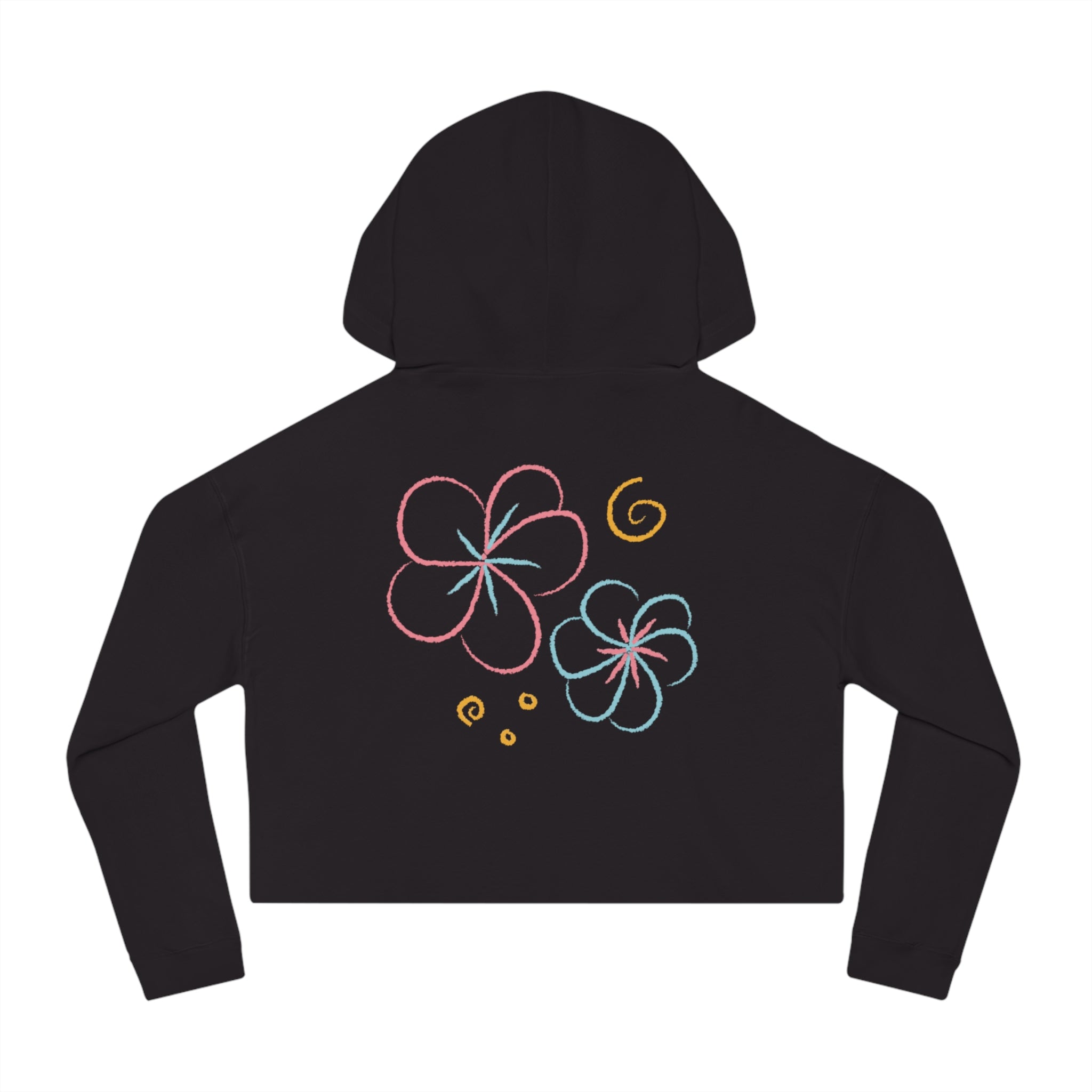 Crop Vi-Hoodie - "Bèl Fenm Bèl Malè