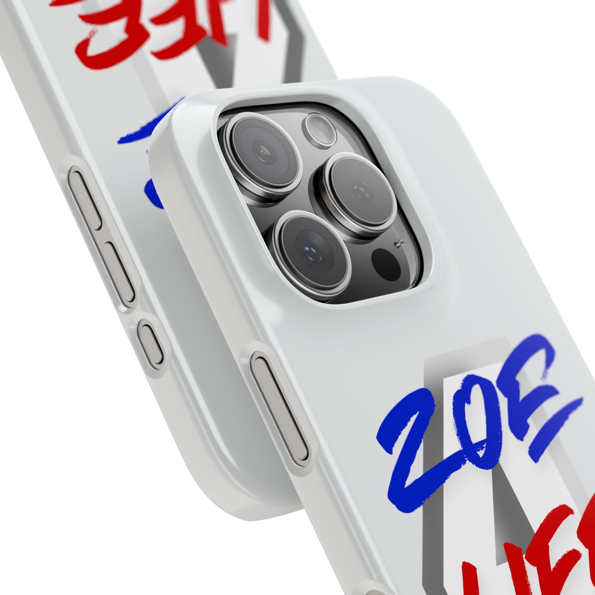 Zoe Life Phone Case - Bold Script Number 4 Snap Case