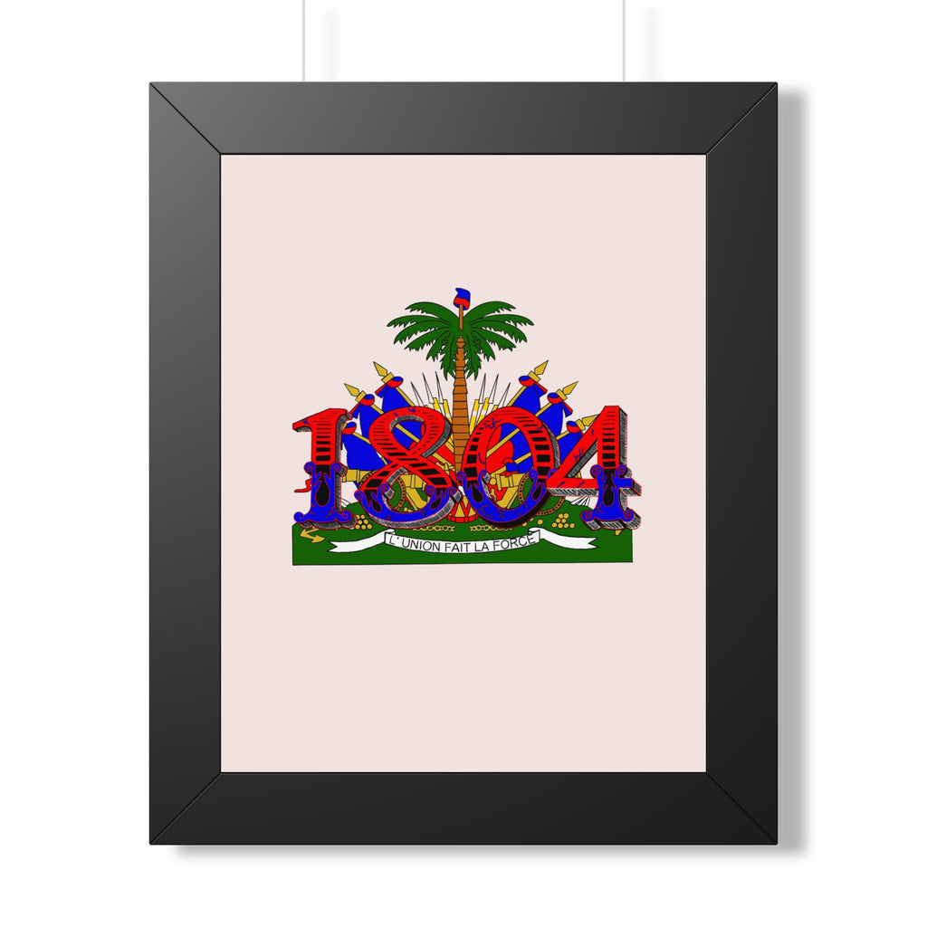 Framed Vertical Poster
