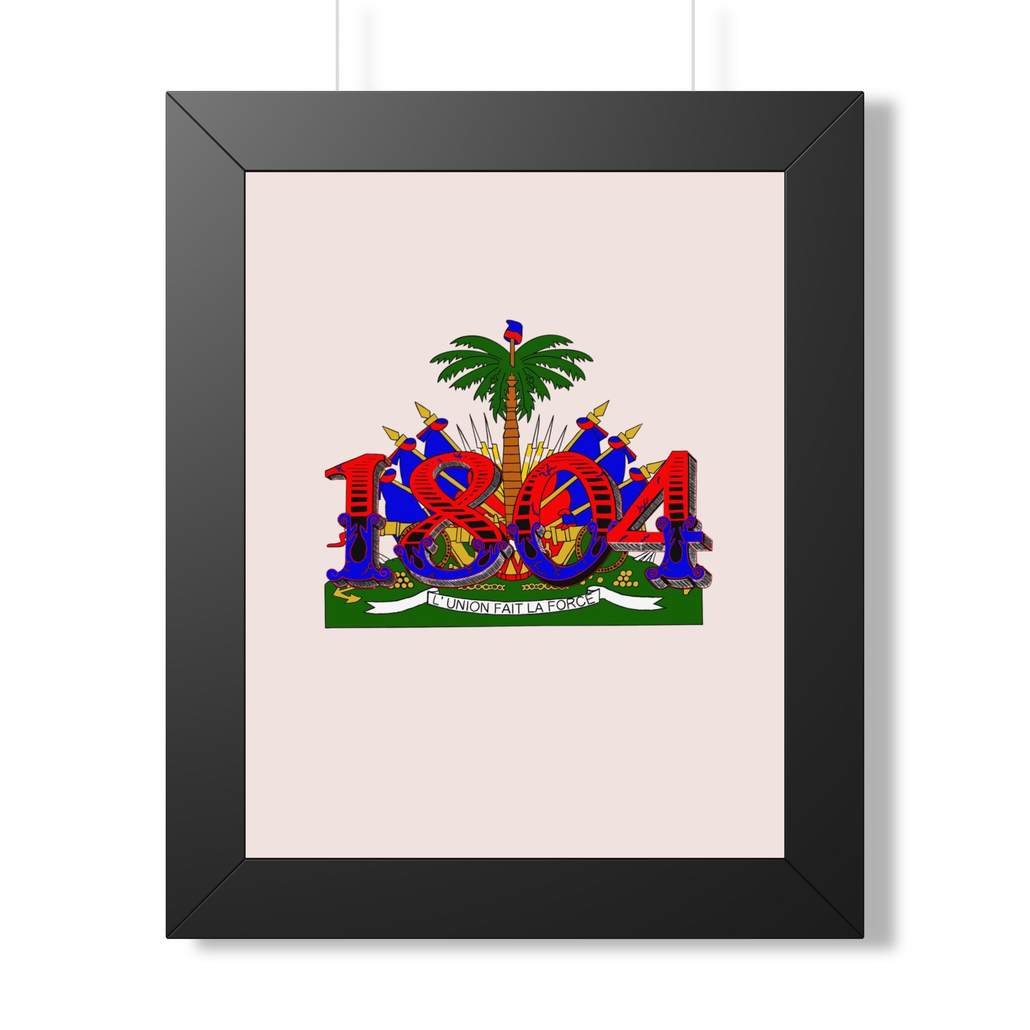 Framed Vertical Poster