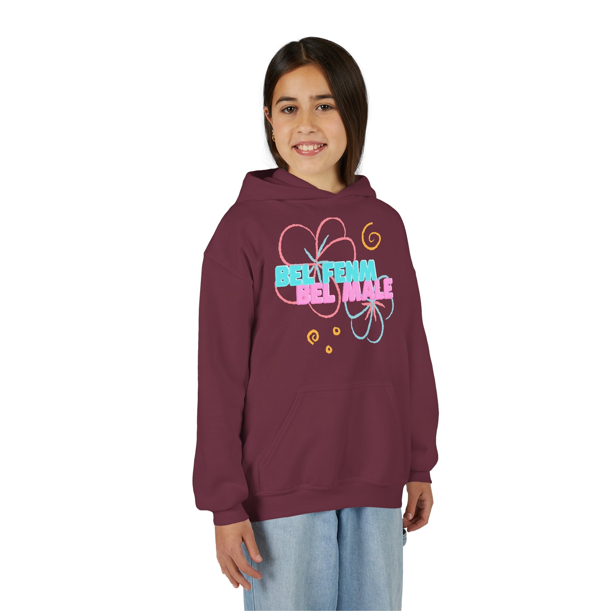 Little Vi Vi-Hoodie — 'Bel Fenm, Bel Male’