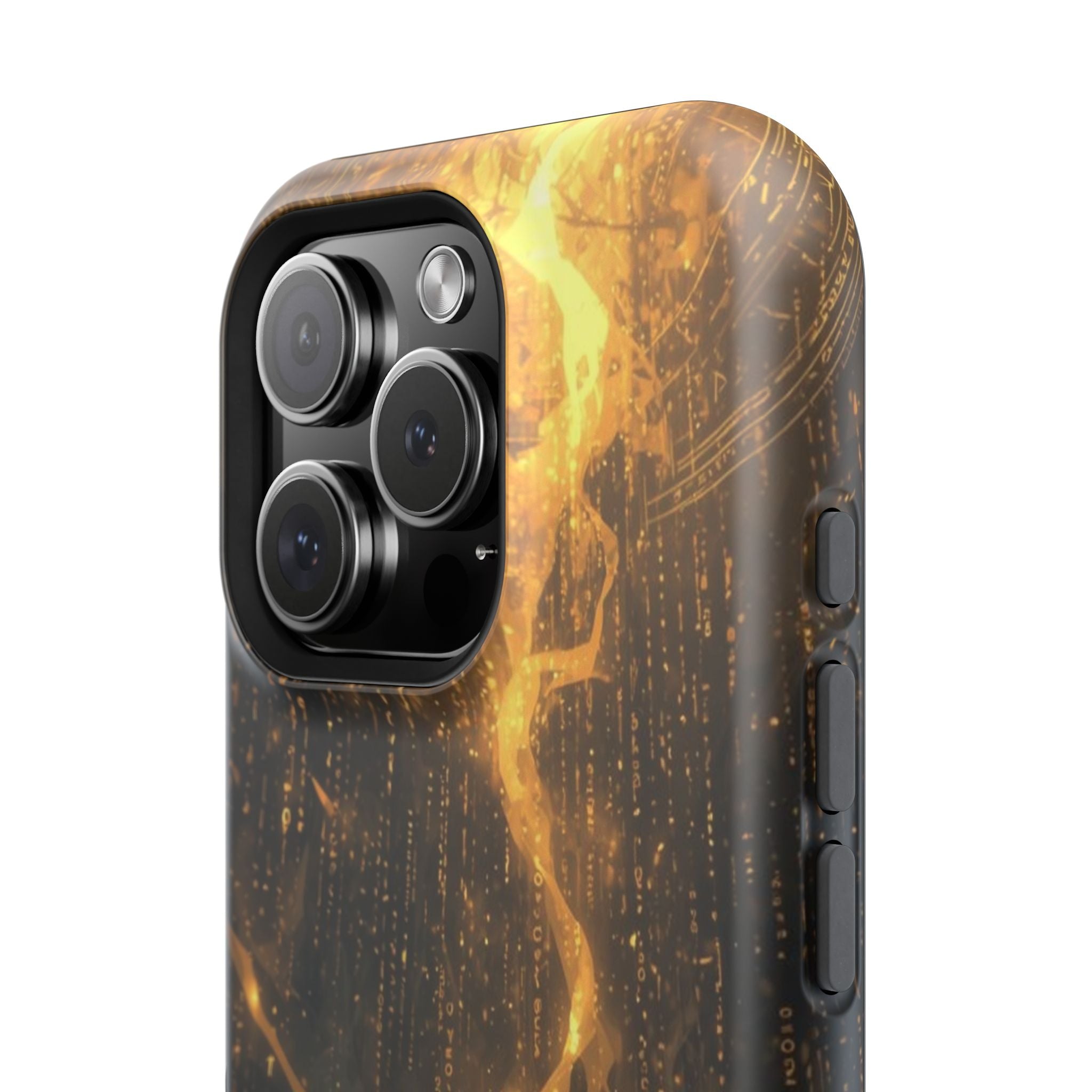 Vi-Anime Phone Case — Fantasy Mage Sigil Impact-Resistant Armor
