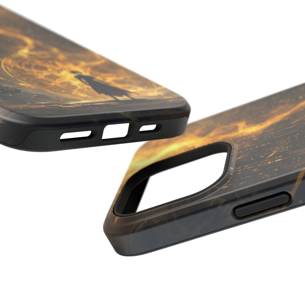 Vi-Anime Phone Case — Fantasy Mage Sigil Impact-Resistant Armor