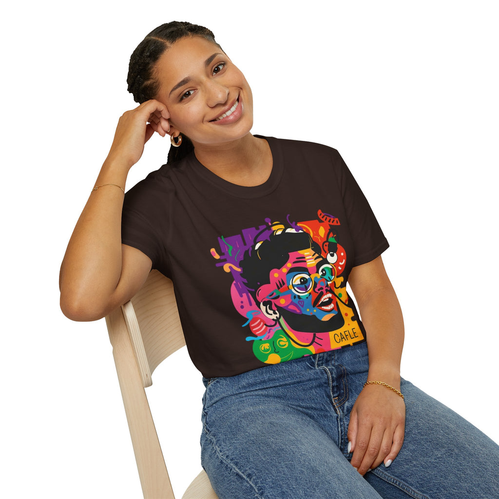 Vi-Top - Colorful Pop Art Portrait – 'CAFLÉ'