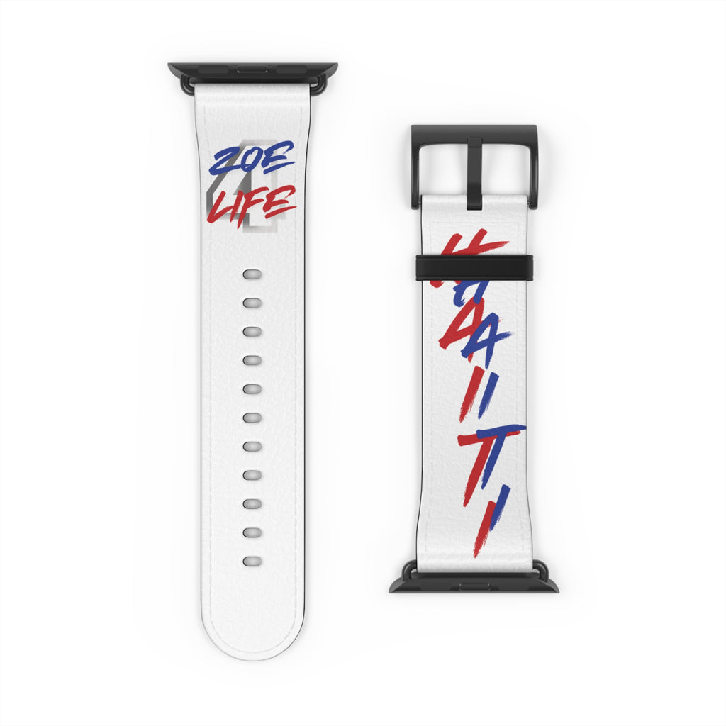 Copy of Phone Accessory — Red & Blue Graphic Apple Watch Strap