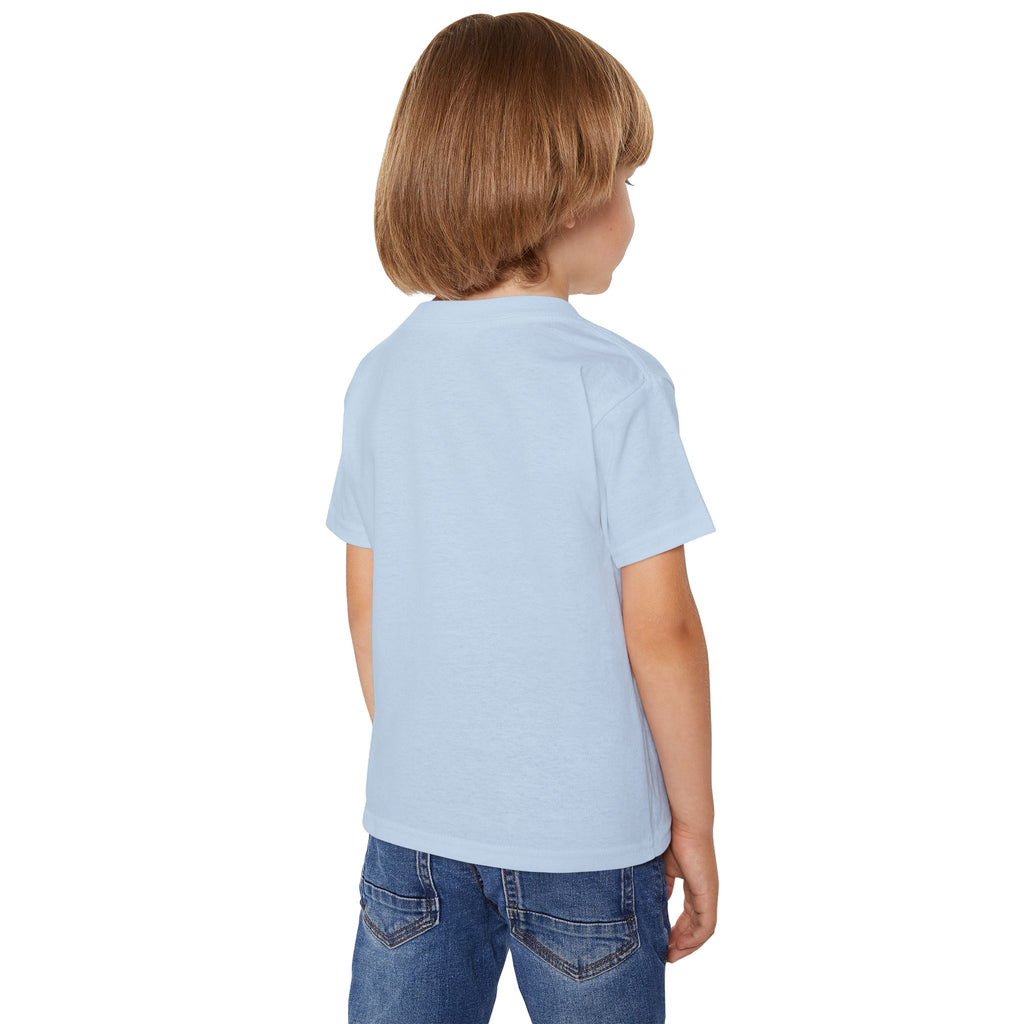 Little Vi T‑Shirt — “Zoe 4 Life” Red & Blue Number 4 Graphic