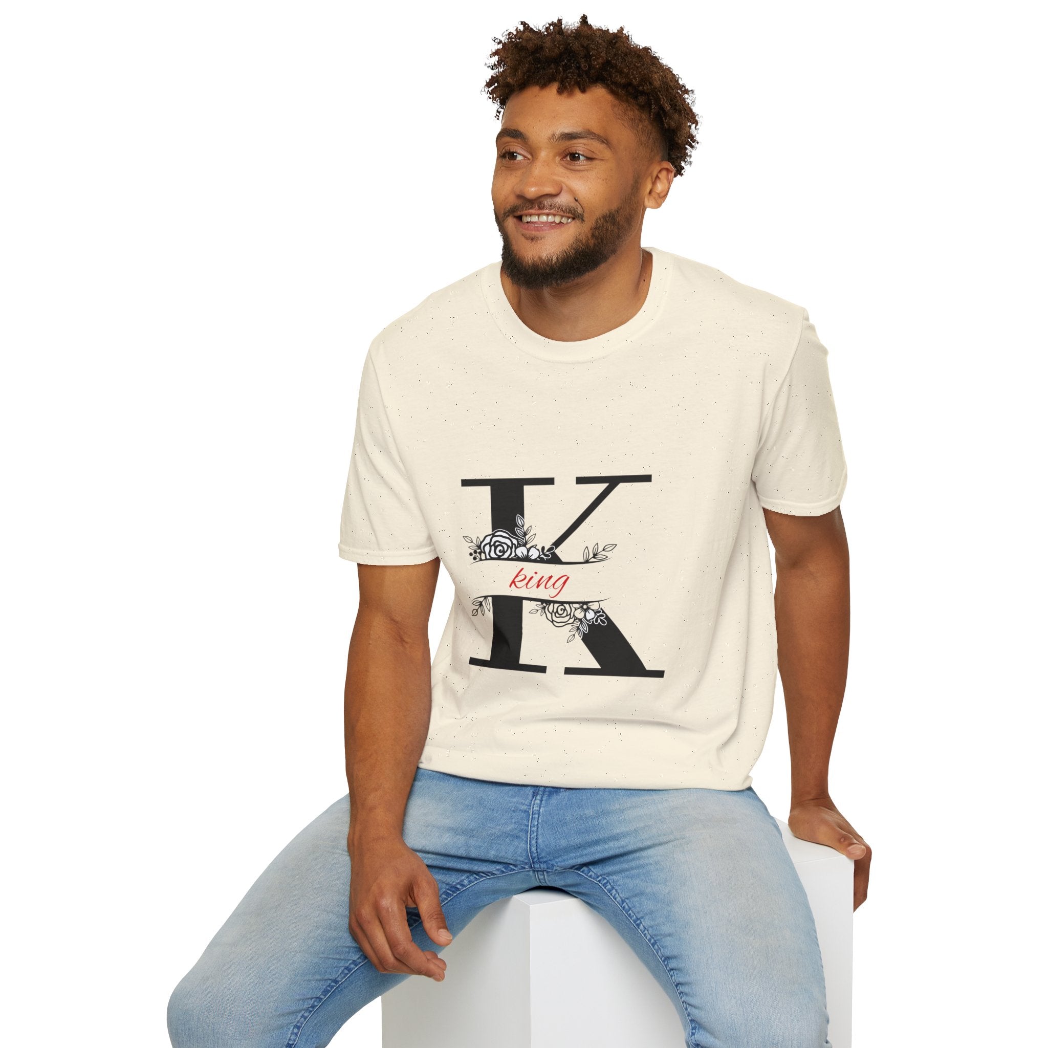 Men’s Vi-Top — 'K' with King Script Design