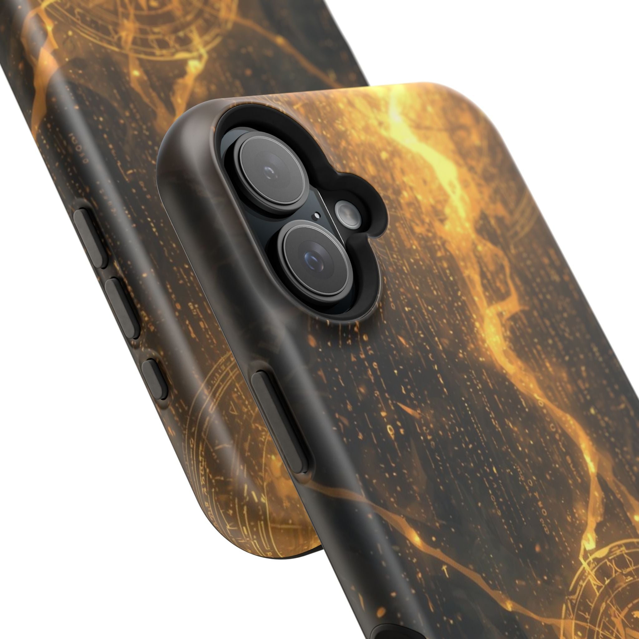 Vi-Anime Phone Case — Fantasy Mage Sigil Impact-Resistant Armor