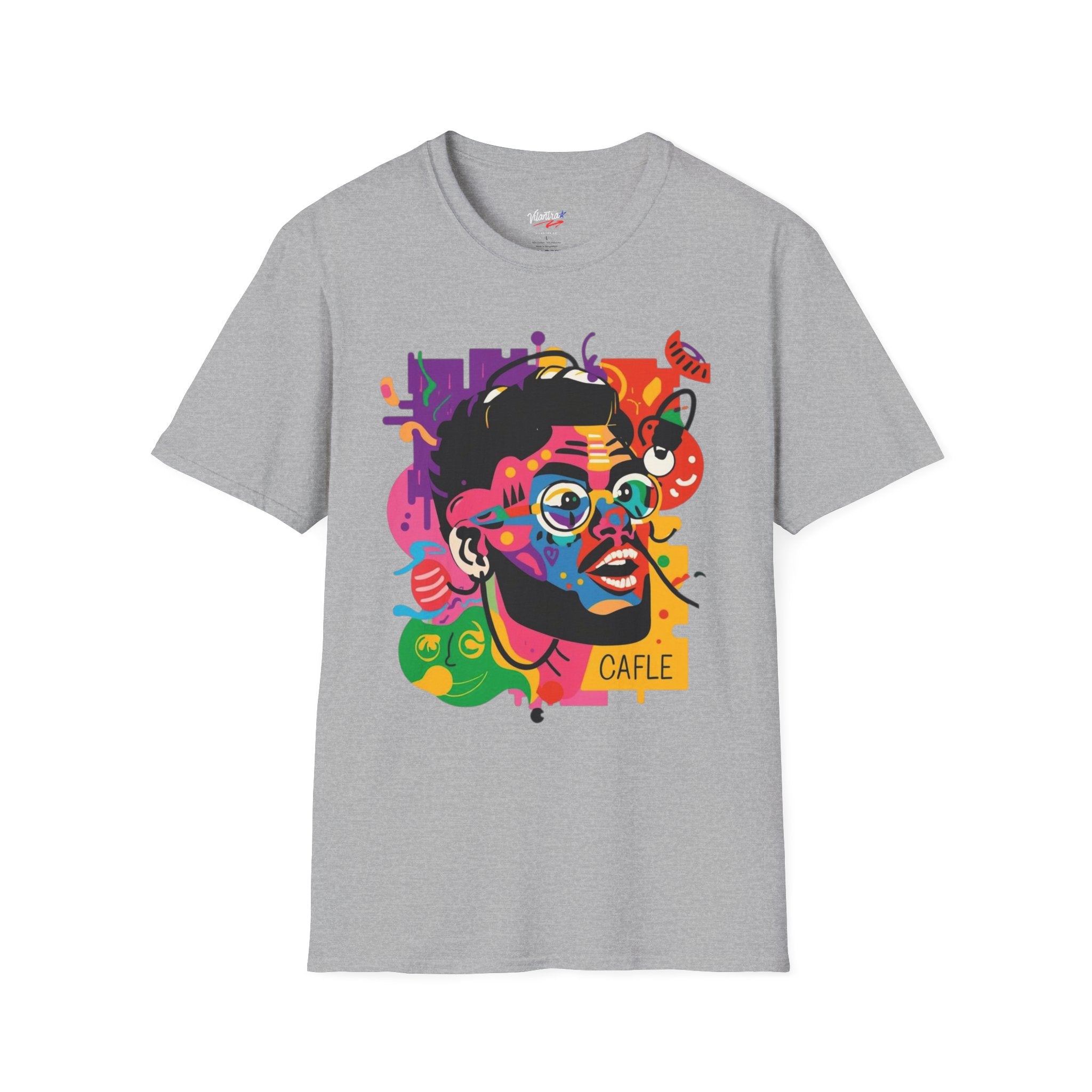 Vi-Top - Colorful Pop Art Portrait – 'CAFLÉ'