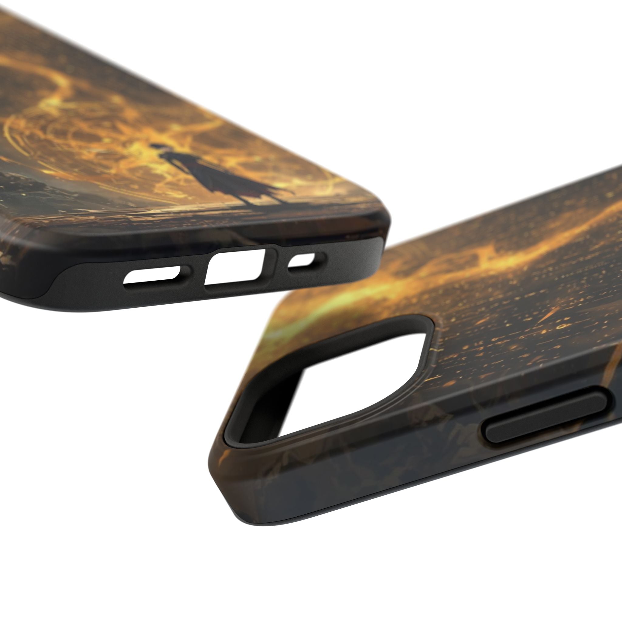 Vi-Anime Phone Case — Fantasy Mage Sigil Impact-Resistant Armor