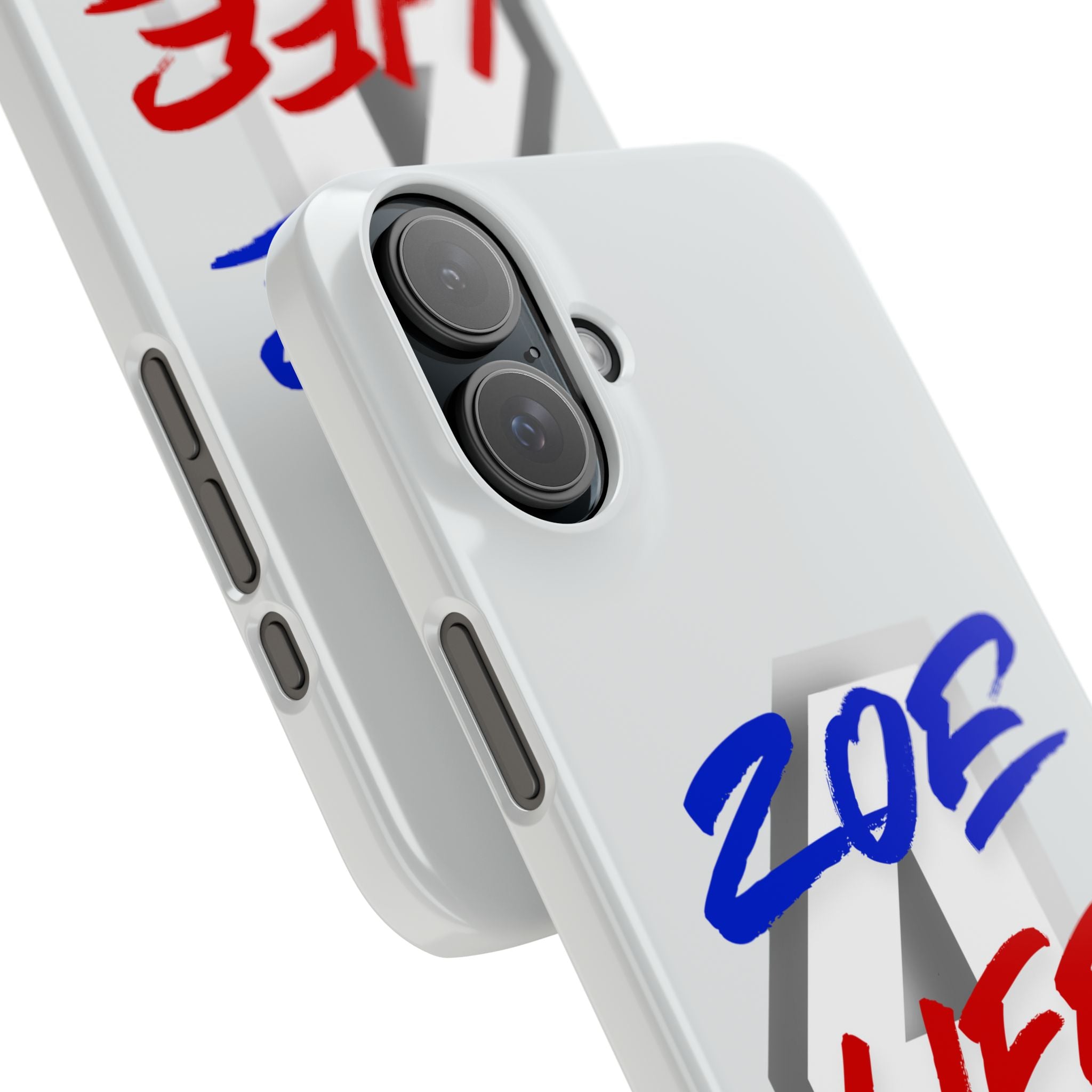 Zoe Life Phone Case - Bold Script Number 4 Snap Case