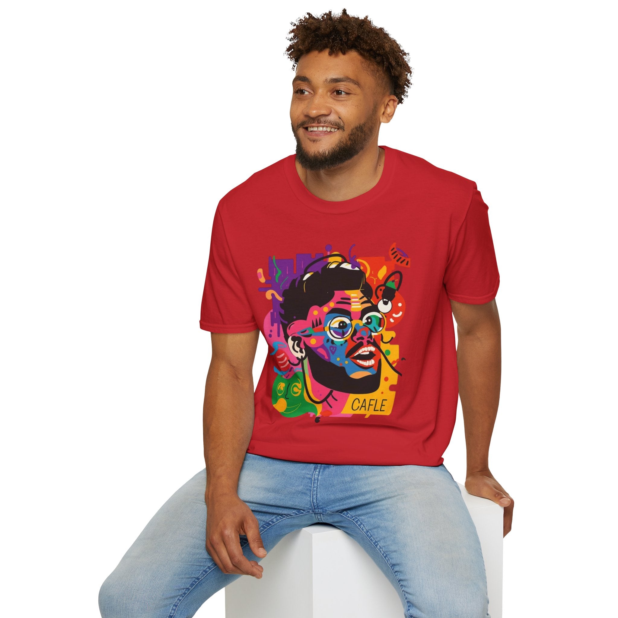 Vi-Top - Colorful Pop Art Portrait – 'CAFLÉ'