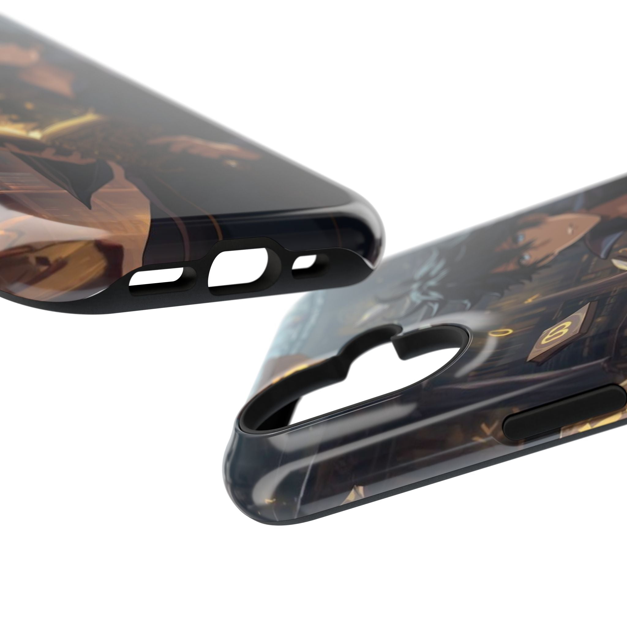 Vi-Anime Mystic Scholar Phone Case — Anime Magic Book Impact-Resistant Case
