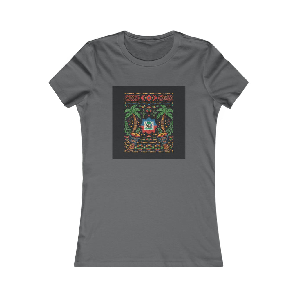 Womens Vi-Top — Colorful Folk Art Floral