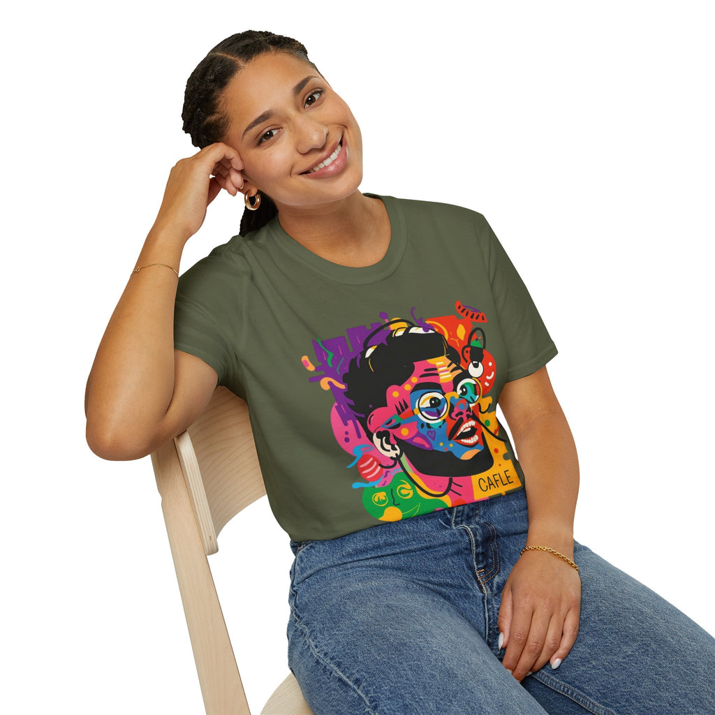 Vi-Top - Colorful Pop Art Portrait – 'CAFLÉ'