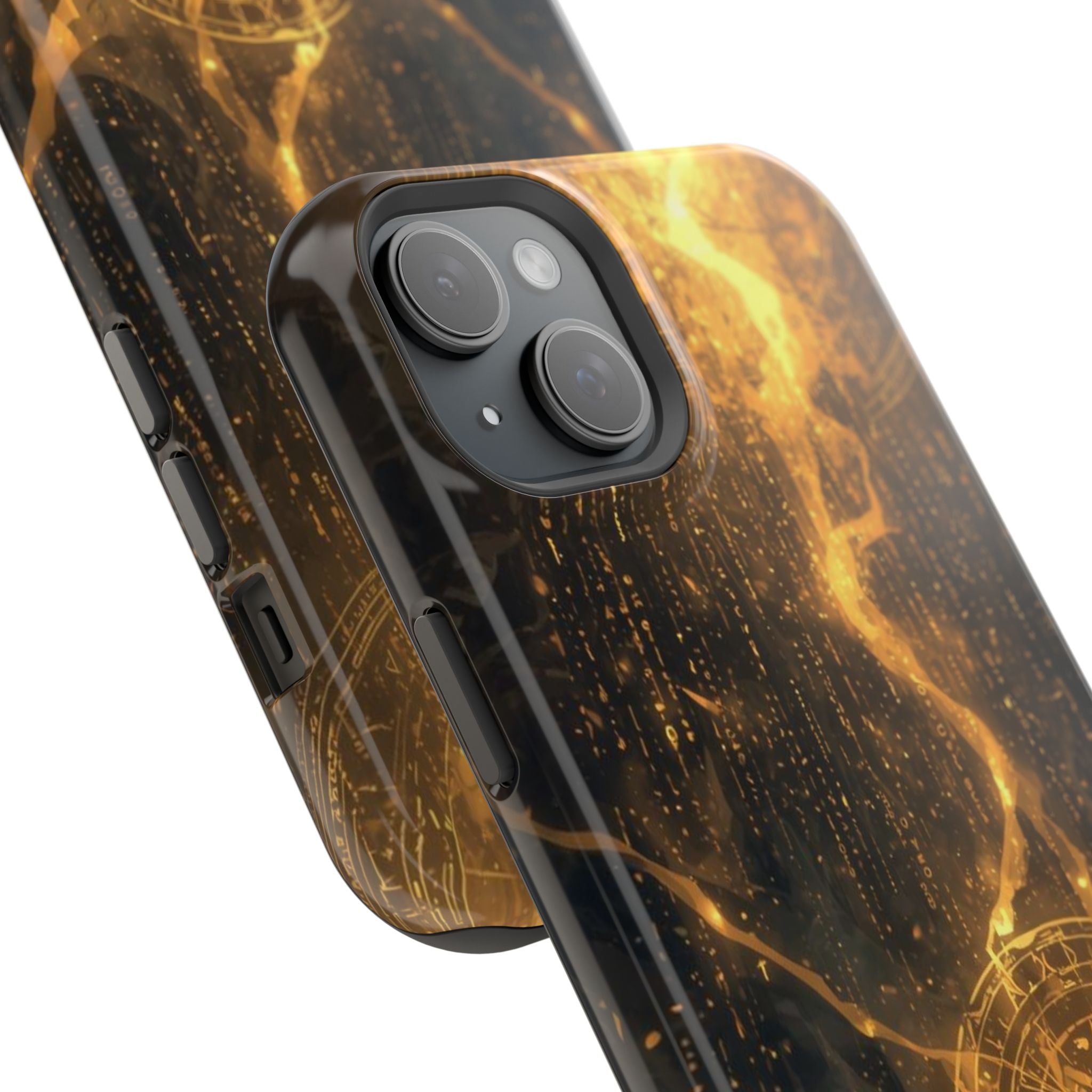 Vi-Anime Phone Case — Fantasy Mage Sigil Impact-Resistant Armor