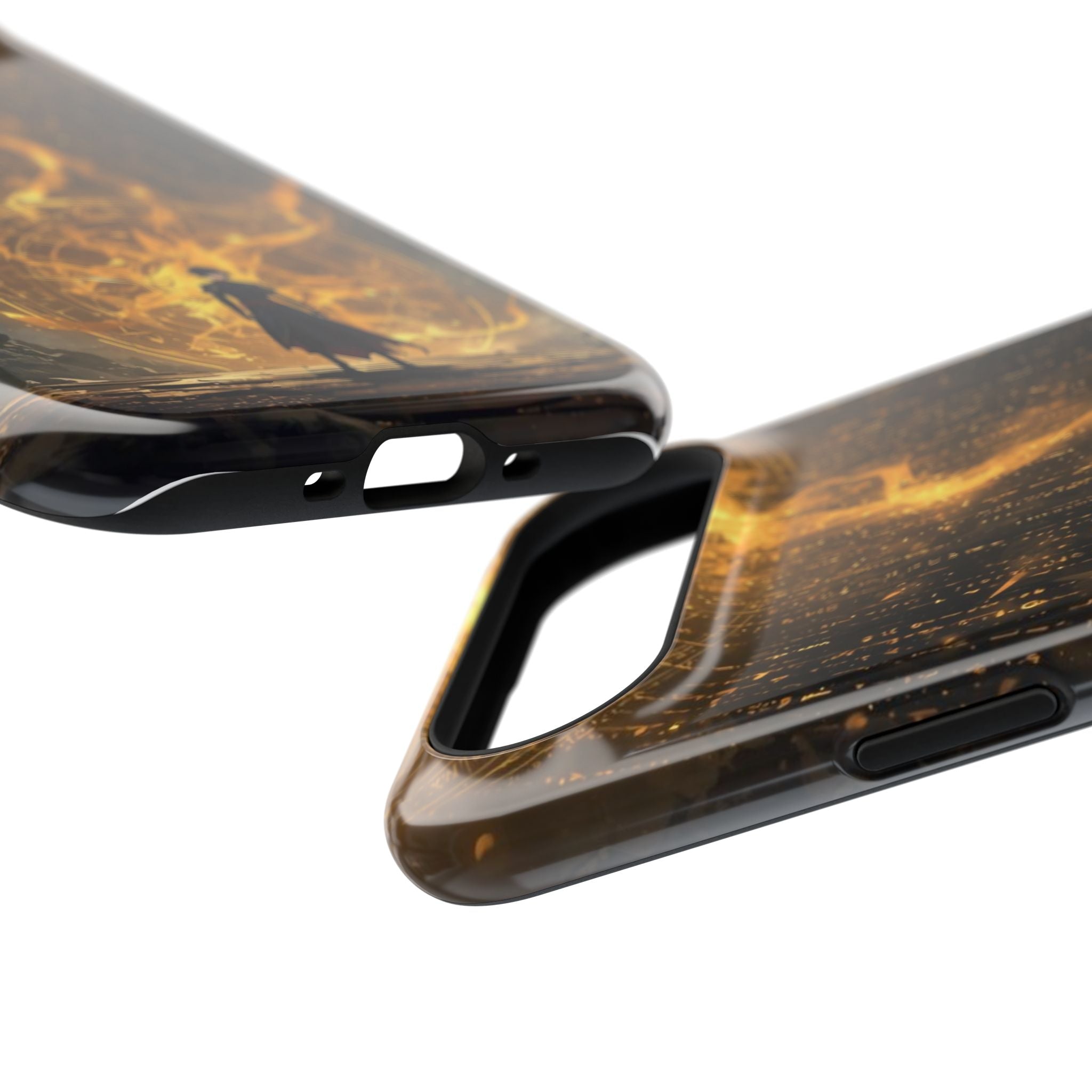 Vi-Anime Phone Case — Fantasy Mage Sigil Impact-Resistant Armor