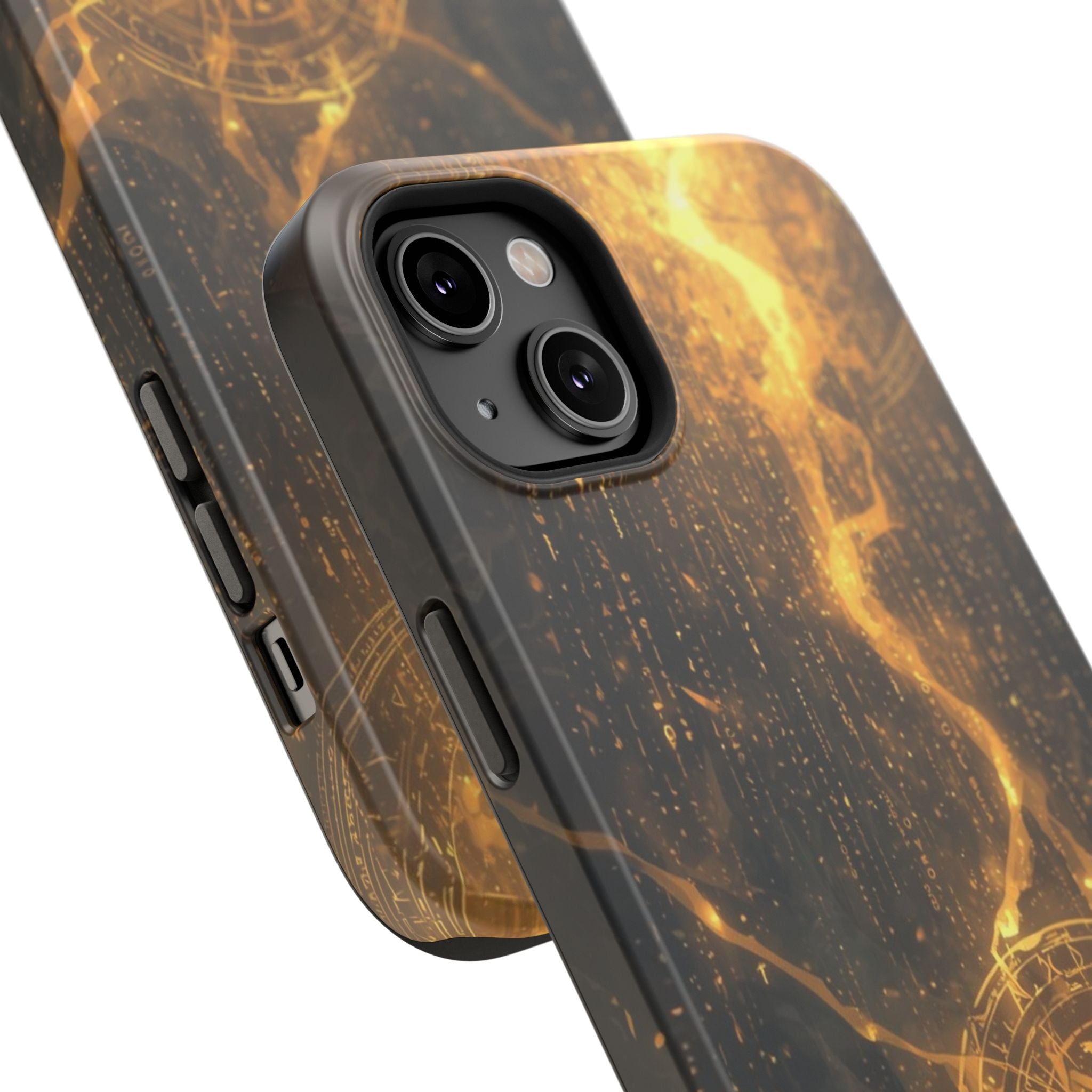 Vi-Anime Phone Case — Fantasy Mage Sigil Impact-Resistant Armor
