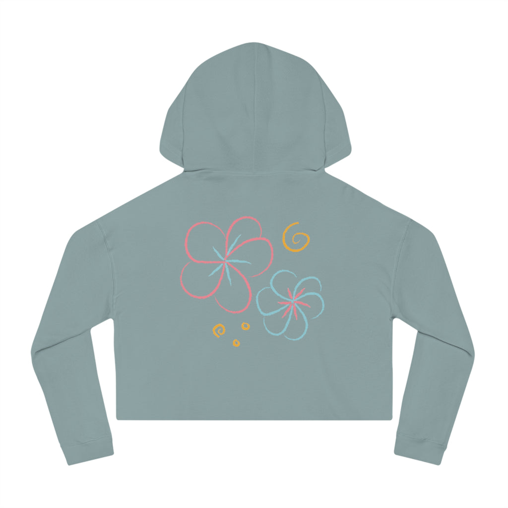 Crop Vi-Hoodie - "Bèl Fenm Bèl Malè