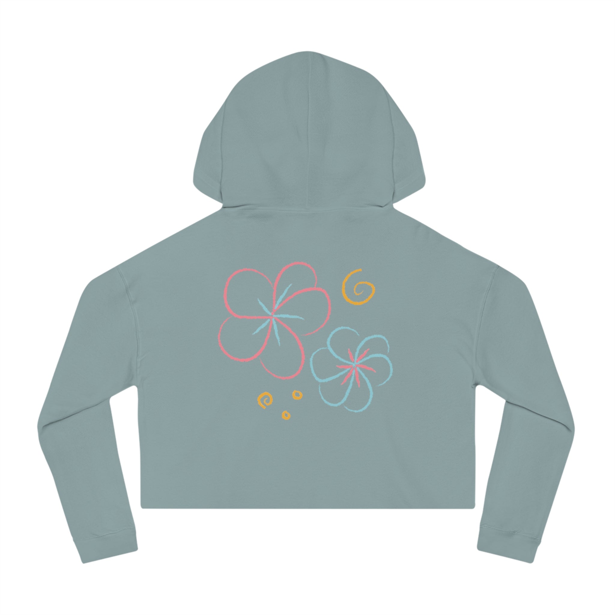 Crop Vi-Hoodie - "Bèl Fenm Bèl Malè