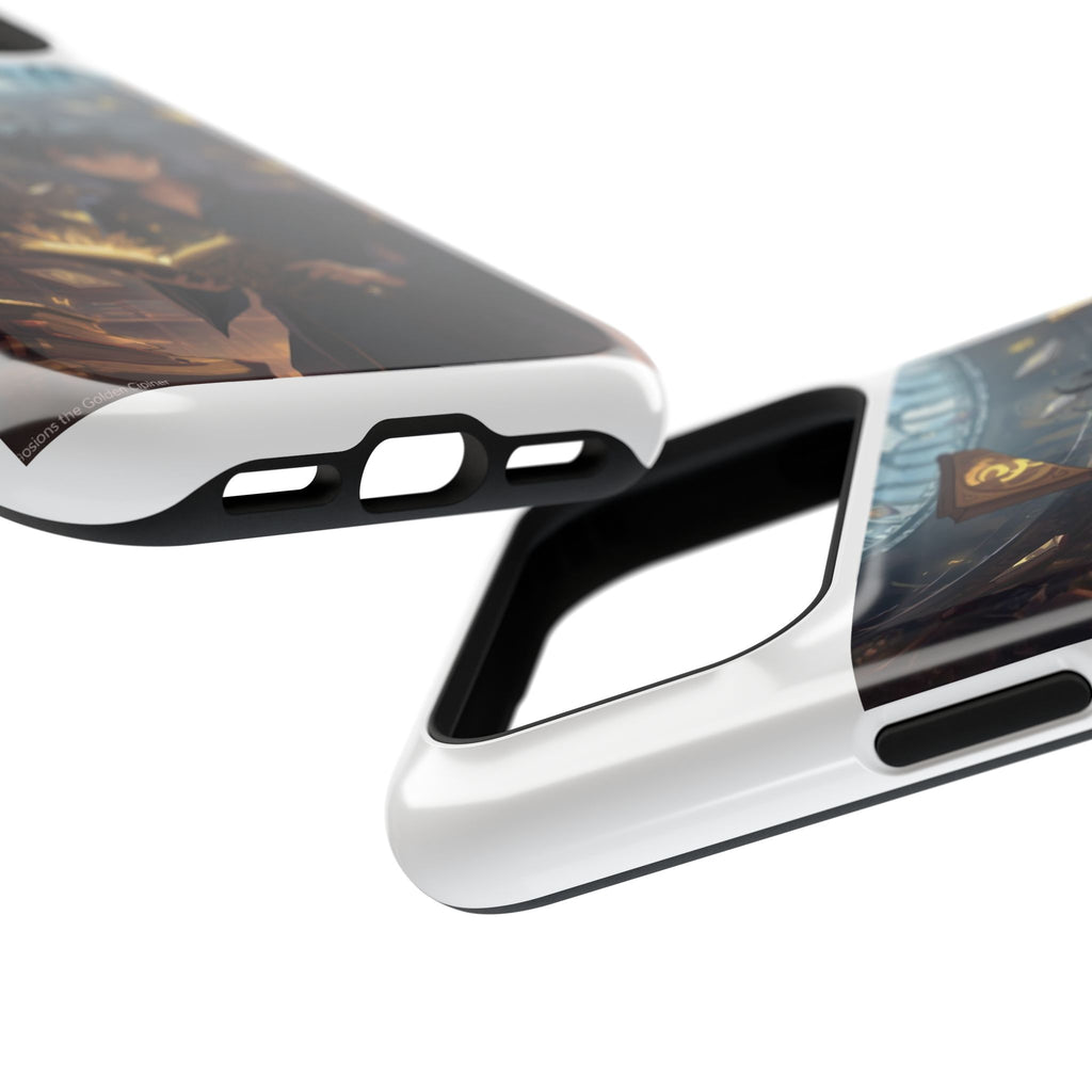Vi-Anime Mystic Scholar Phone Case — Anime Magic Book Impact-Resistant Case