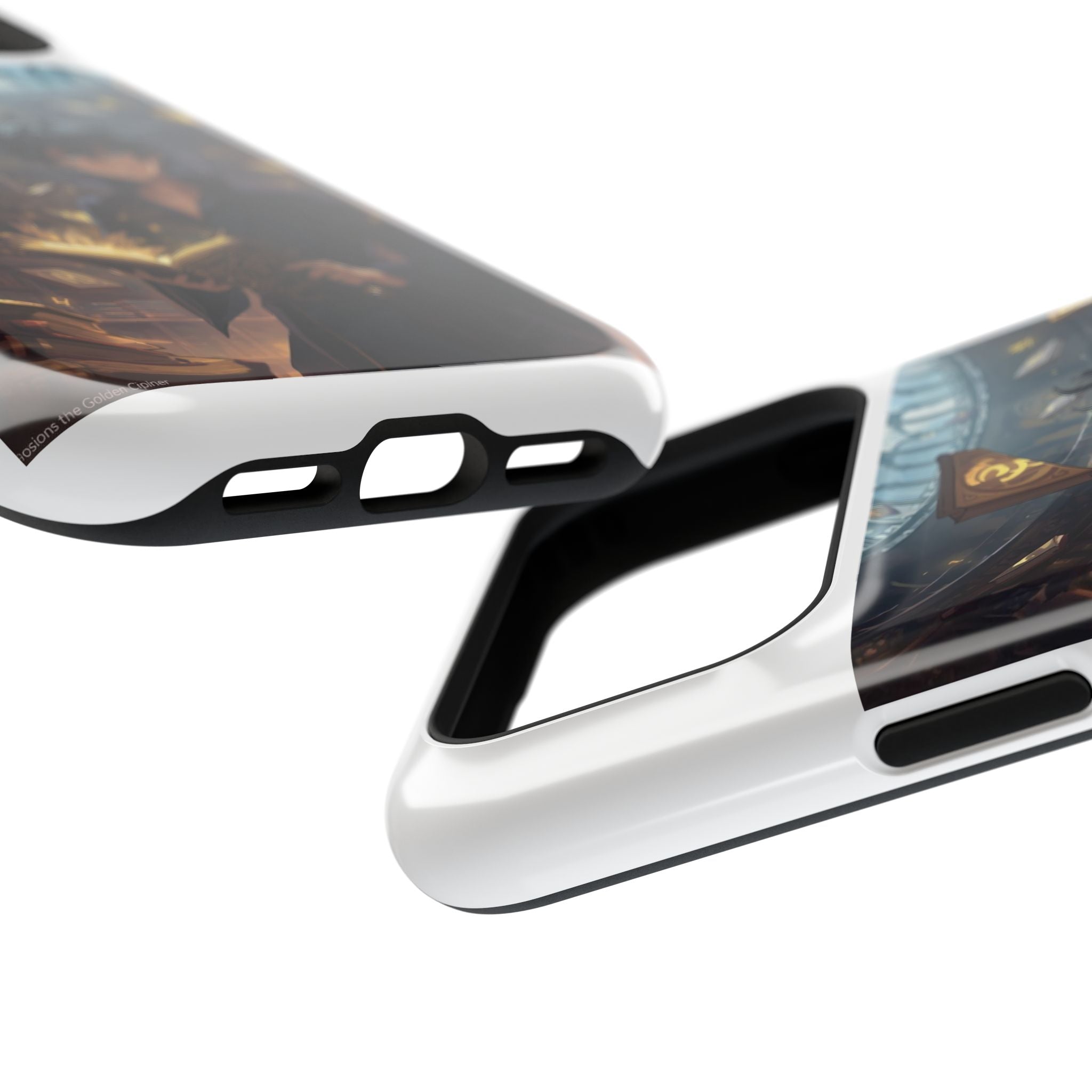 Vi-Anime Mystic Scholar Phone Case — Anime Magic Book Impact-Resistant Case