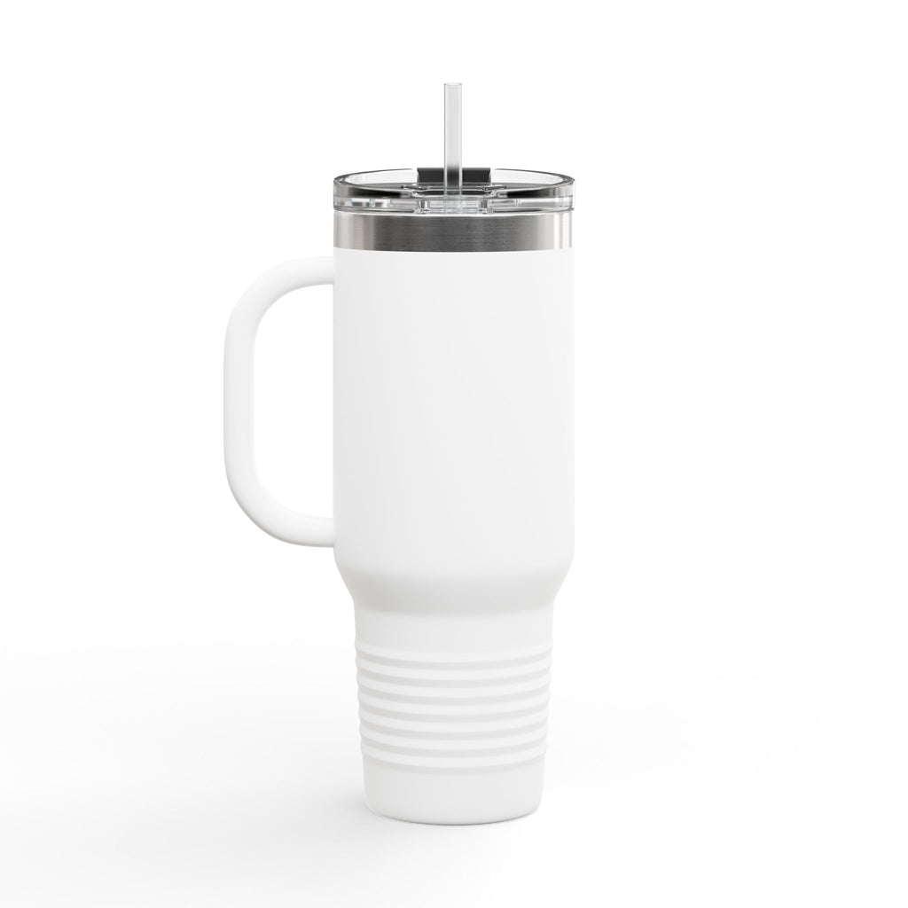 Vi-Cups - 40oz Insulated Travel Mug — Colorful HAITI 1804 Tropical Logo