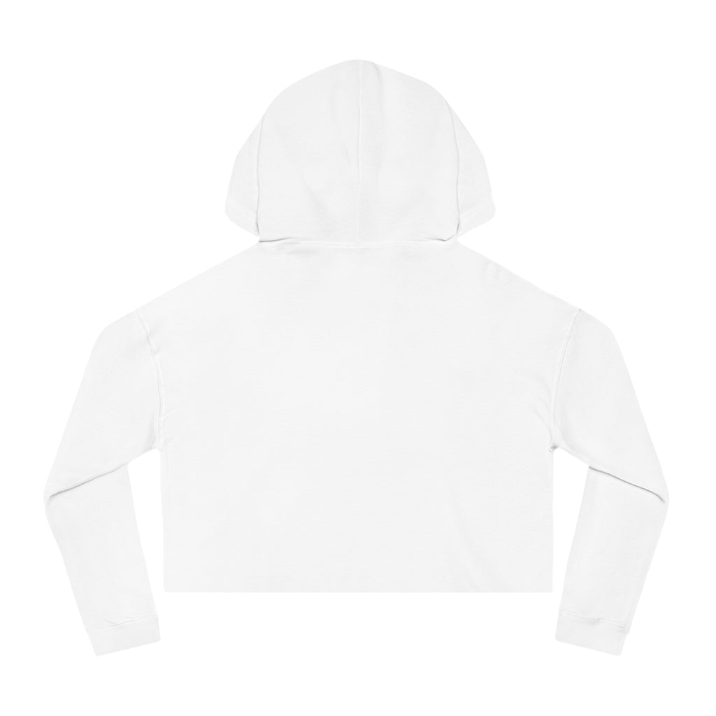 Crop Vi-Hoodie — "Bel Famm Bel Malé" Pastel Floral Graphic
