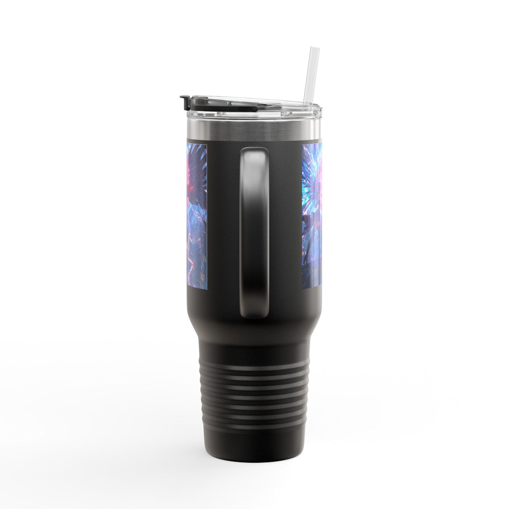 Vi-Anime 40oz Insulated Travel Mug — Fantasy Angel Moonlight Design