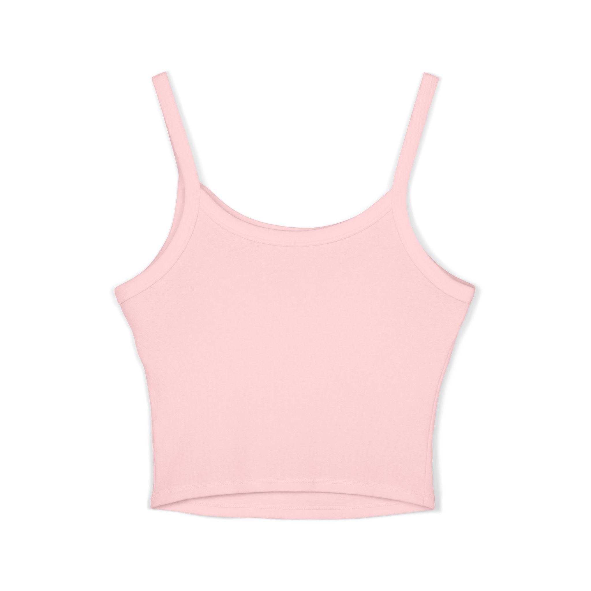 Women's Cropped Vi-Tank -  Women's Spaghetti Strap Tank Top