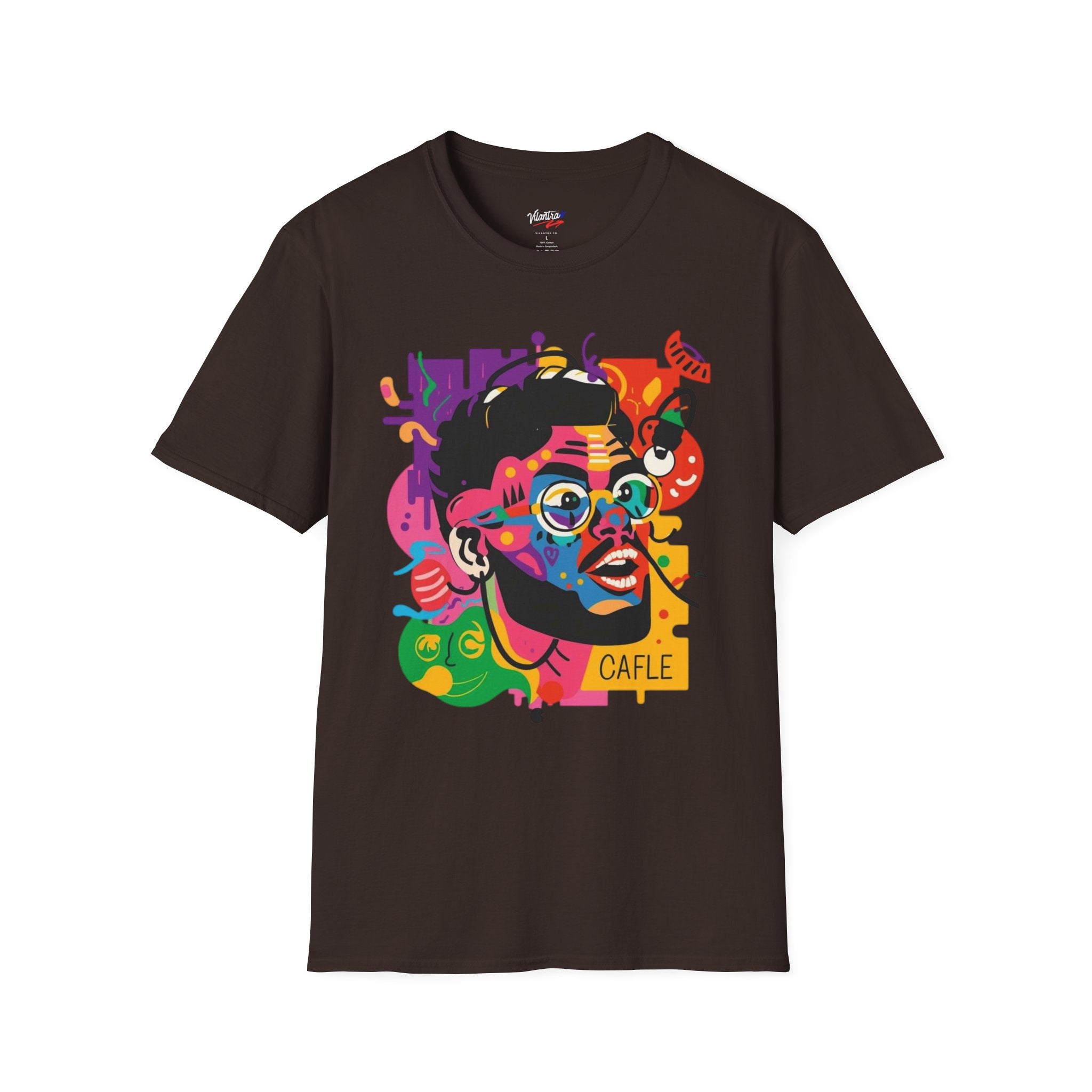 Vi-Top - Colorful Pop Art Portrait – 'CAFLÉ'