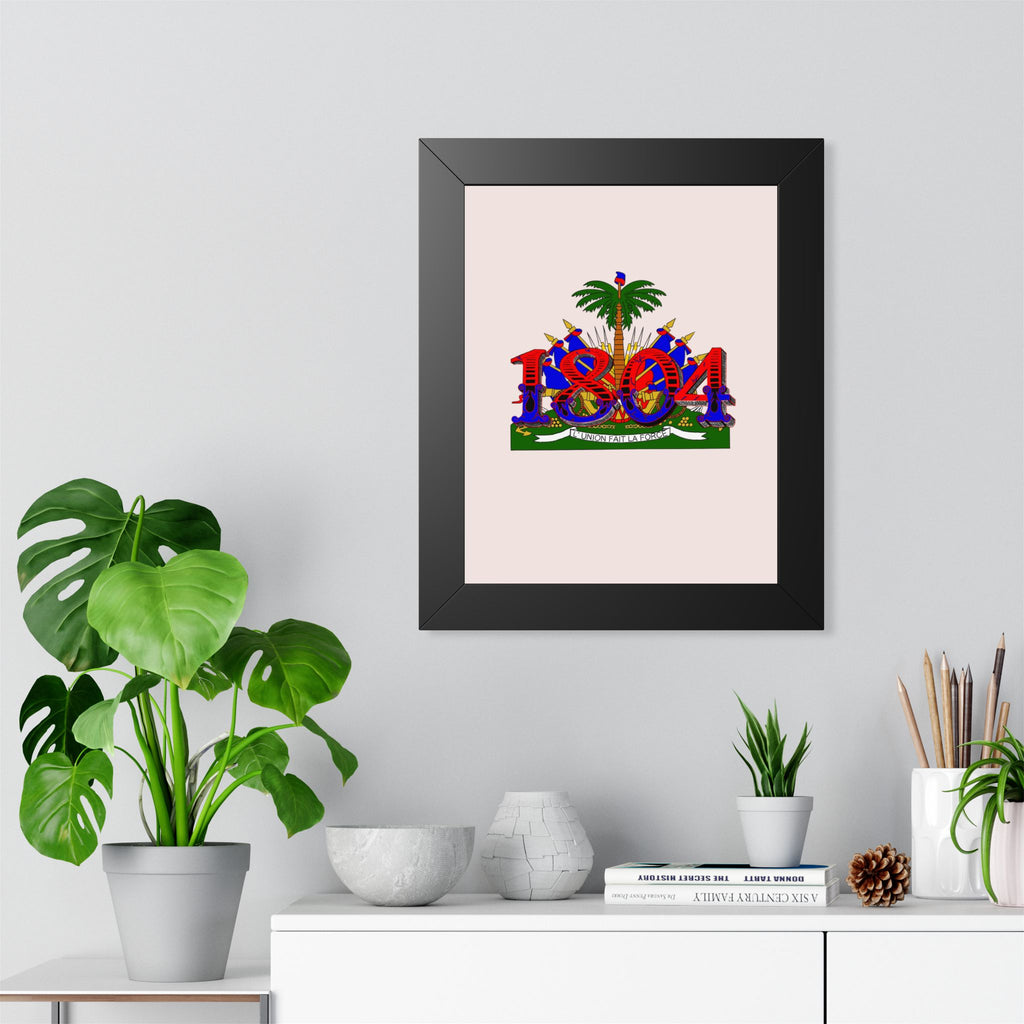 Framed Vertical Poster
