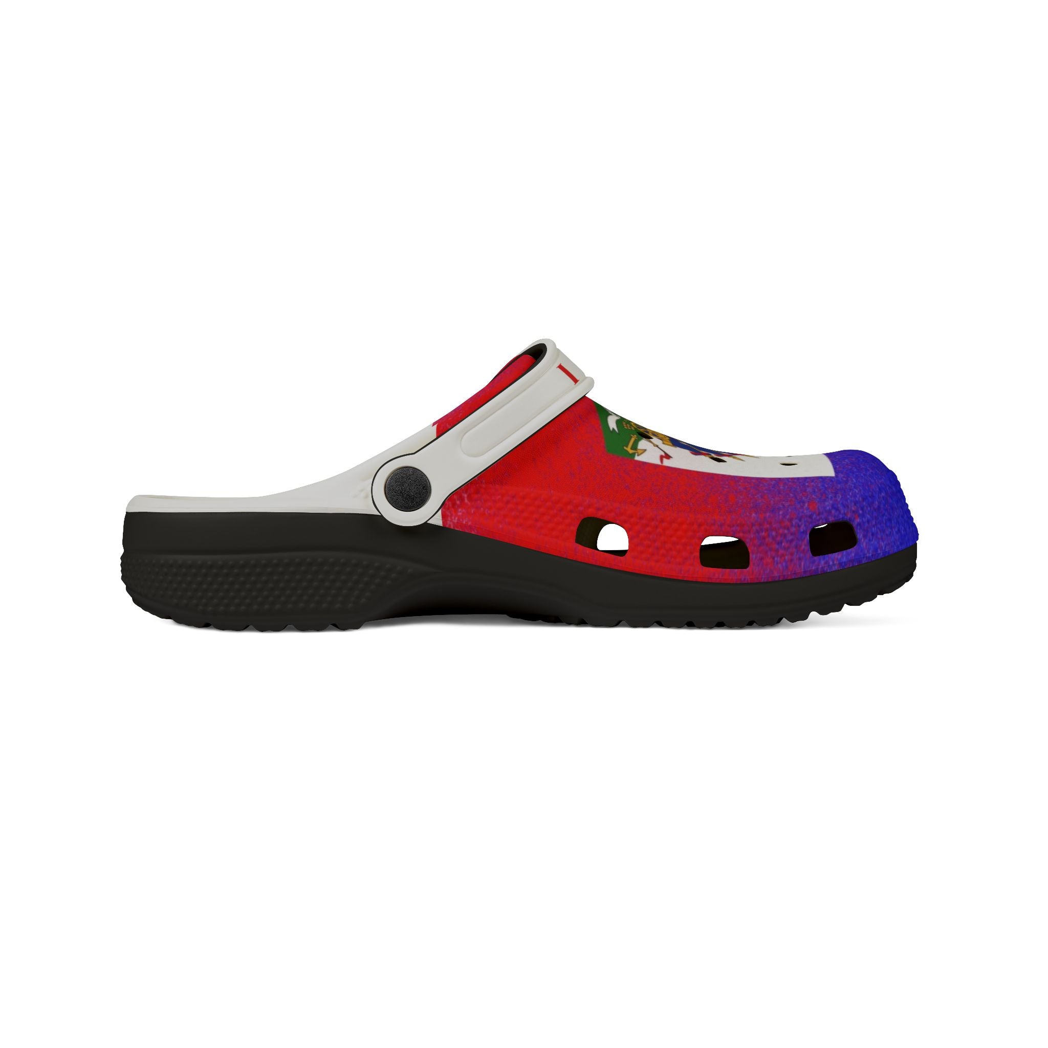 Haiti Flag EVA Foam Clogs – Lightweight Patriotic Garden Shoes