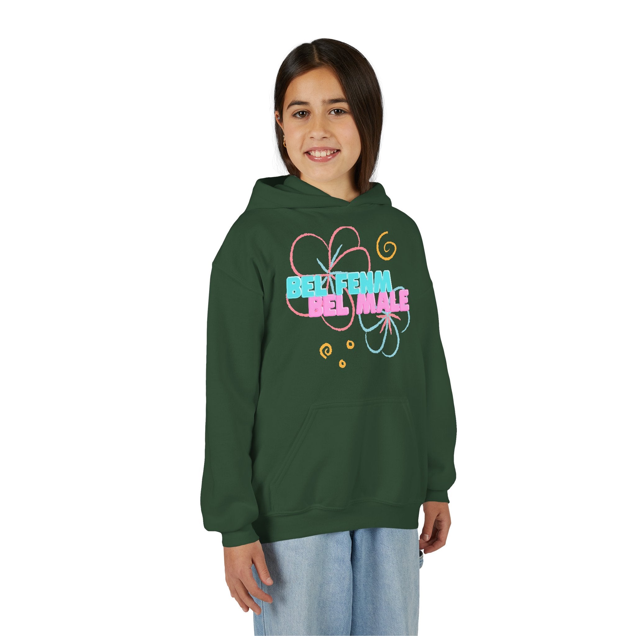 Little Vi Vi-Hoodie — 'Bel Fenm, Bel Male’