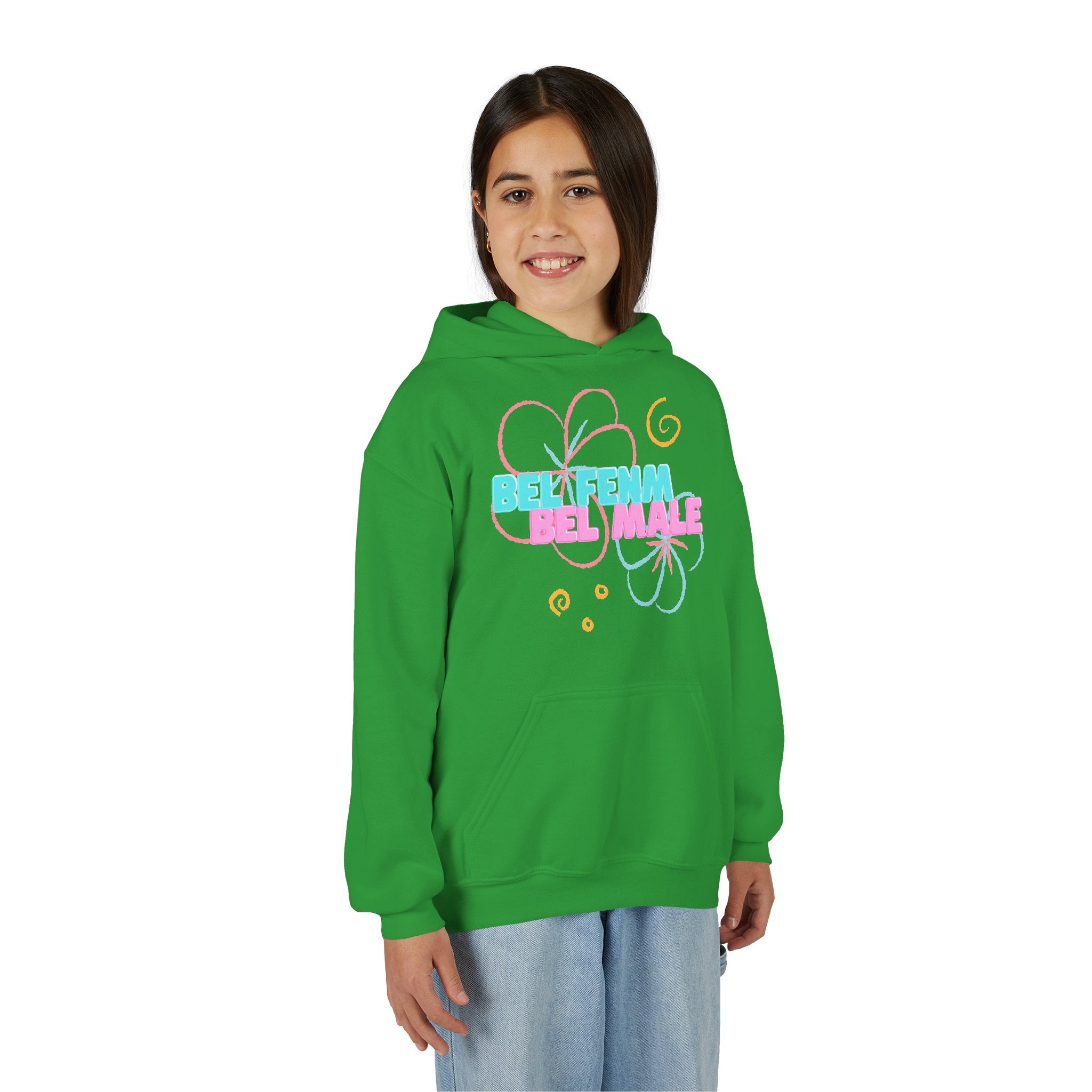 Little Vi Vi-Hoodie — 'Bel Fenm, Bel Male’